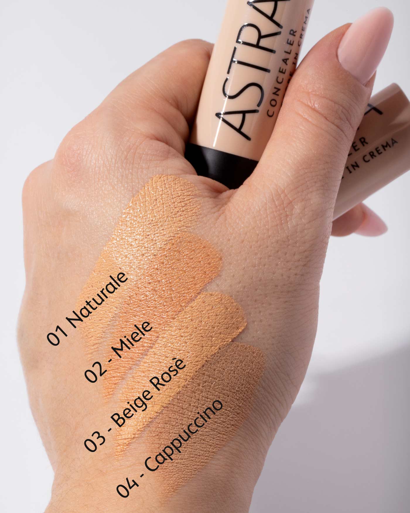 CONCEALER - Correttore Stick Cremoso - 01 - Naturale - Astra Make-Up
