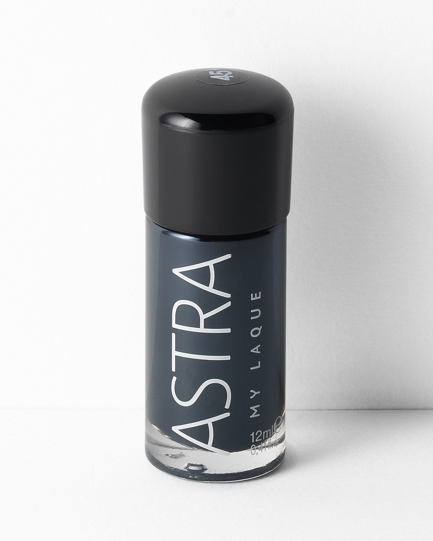 MY LAQUE - Smalto Unghie Ultra-Brillante - 45 - Super Black - Astra Make-Up