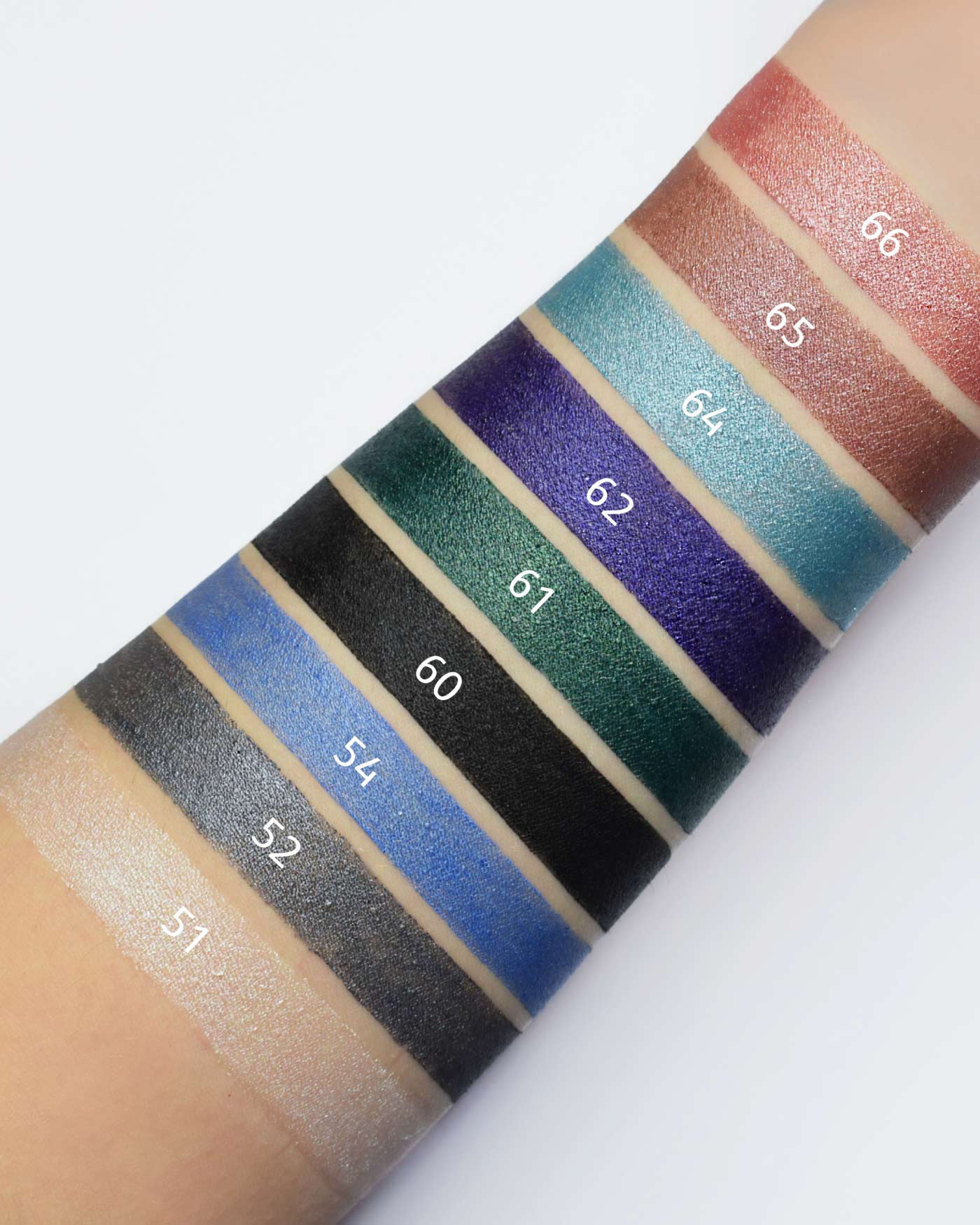 JUMBO EYESHADOW - Matitone Occhi Ombretto Colorato - 60 - Black Night - Astra Make-Up