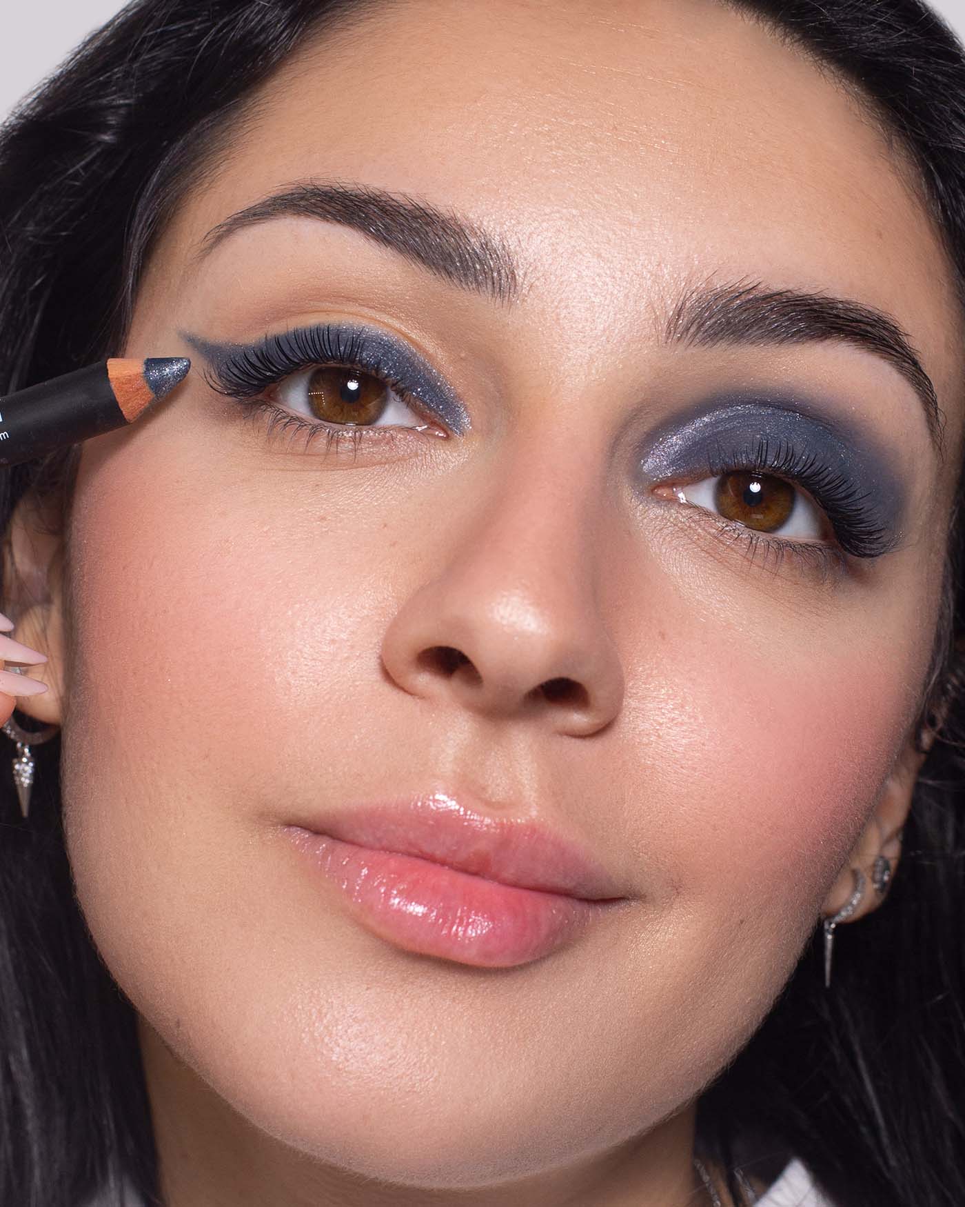 JUMBO GLITTER - Matitone Occhi Ombretto Glitter - 32 - Blue Sheen - Astra Make-Up