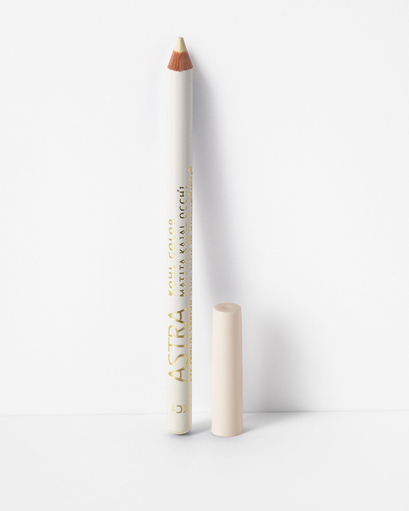 KOHL COLOR - Matita Occhi Kajal Colorata - 01 - Burro - Astra Make-Up