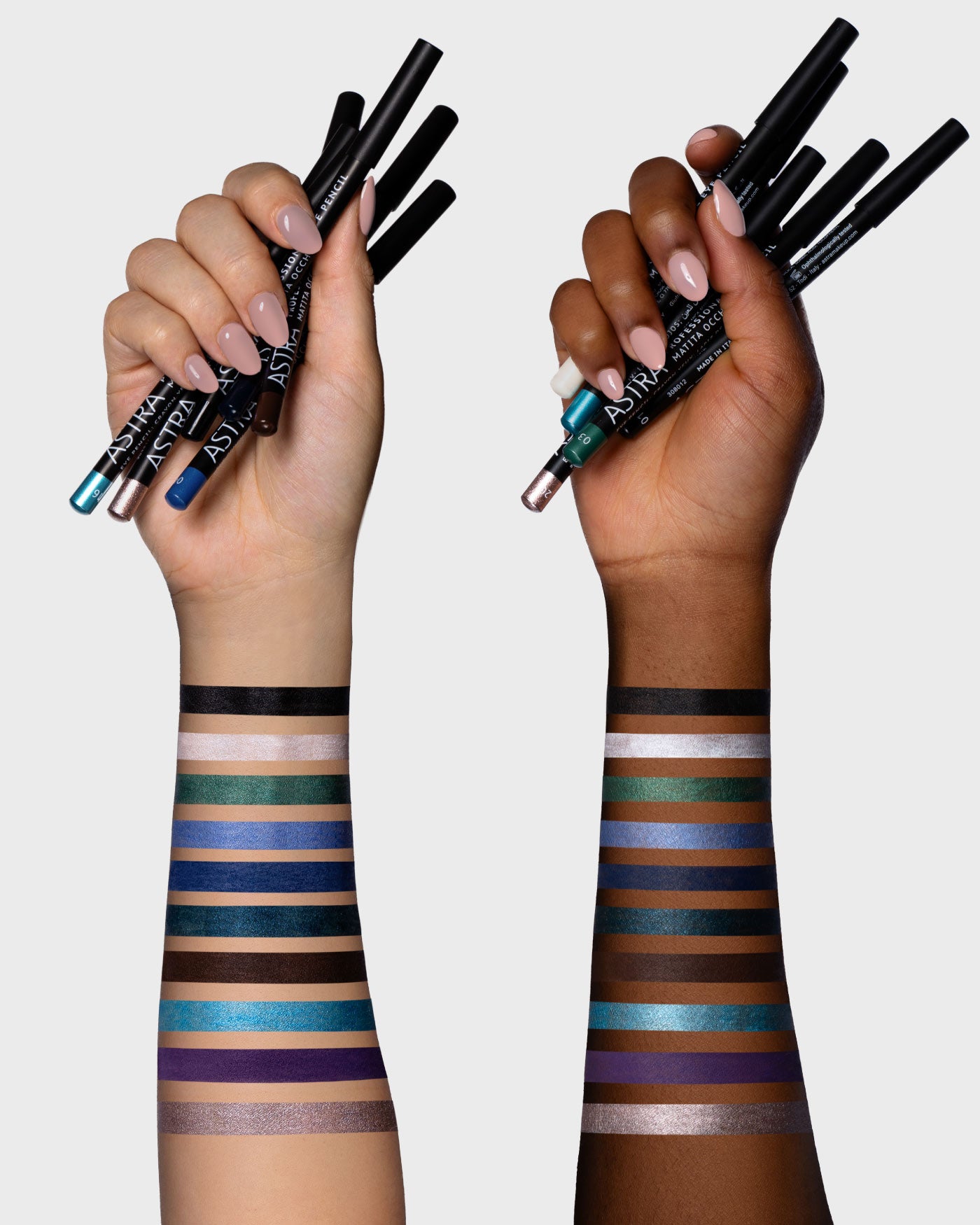 PROFESSIONAL EYE PENCIL - Matita Occhi Colorata Lunga Tenuta - 16 - Caribbean Blue - Astra Make-Up