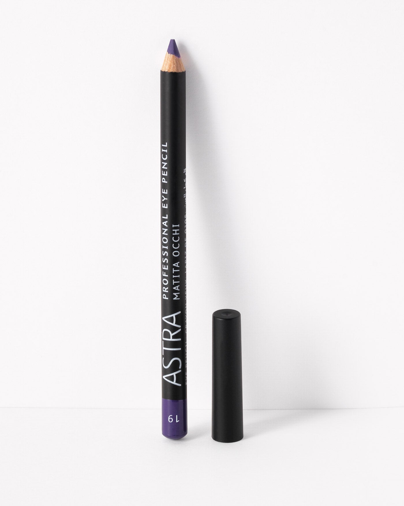 PROFESSIONAL EYE PENCIL - Matita Occhi Colorata Lunga Tenuta - 19 - Amarantine - Astra Make-Up