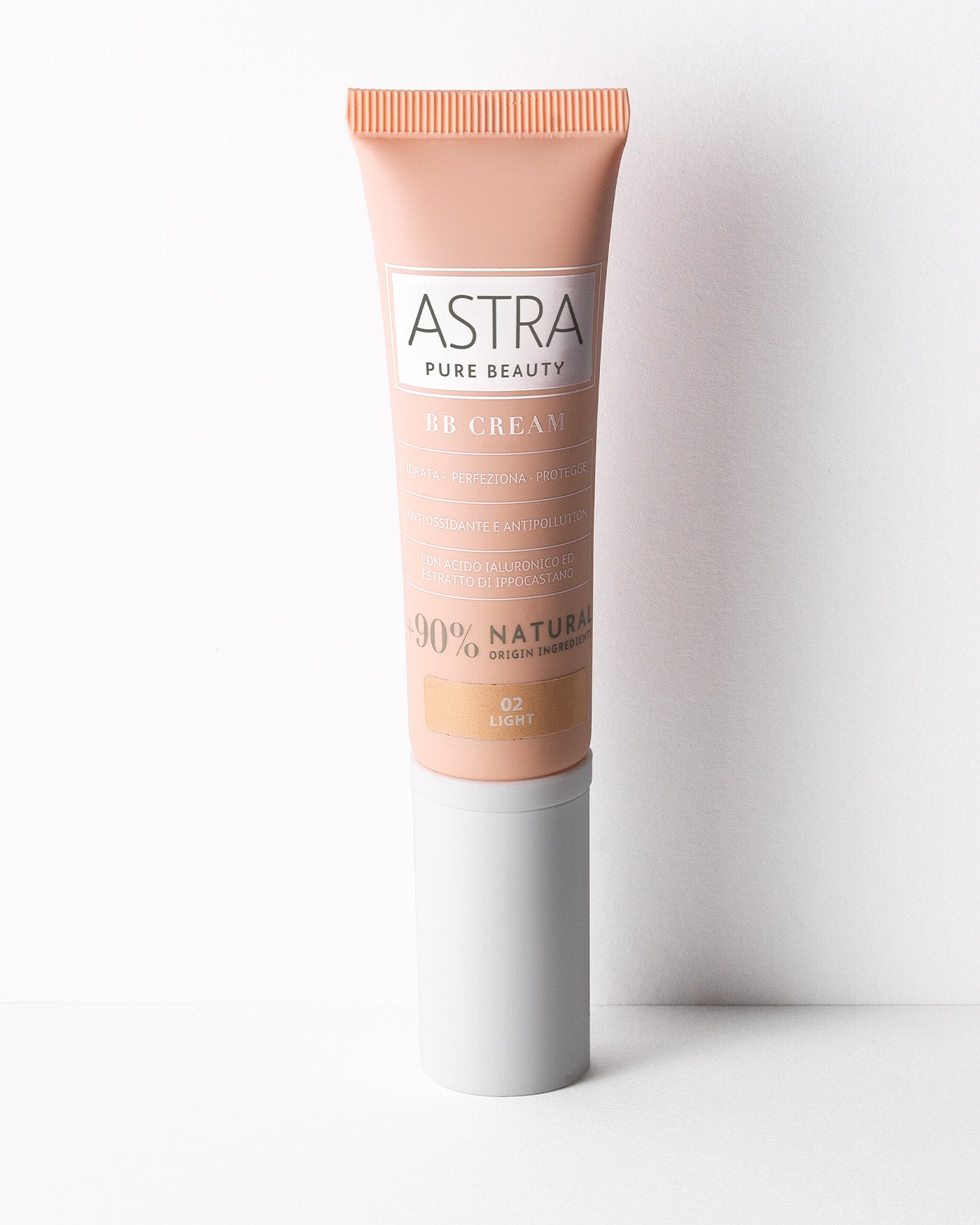 PURE BEAUTY BB CREAM - 02 - Light - Astra Make-Up