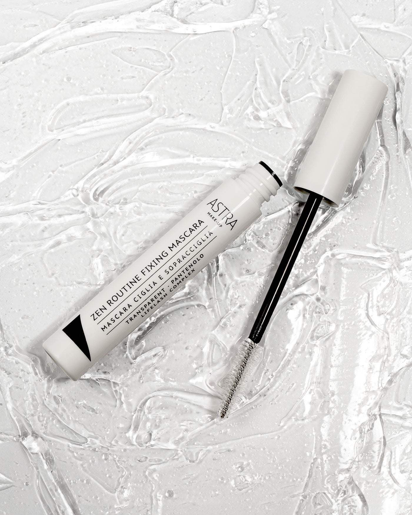 ZEN ROUTINE FIXING MASCARA - Mascara Ciglia + Sopracciglia Trasparente - 01 - Jellyfish - Astra Make-Up