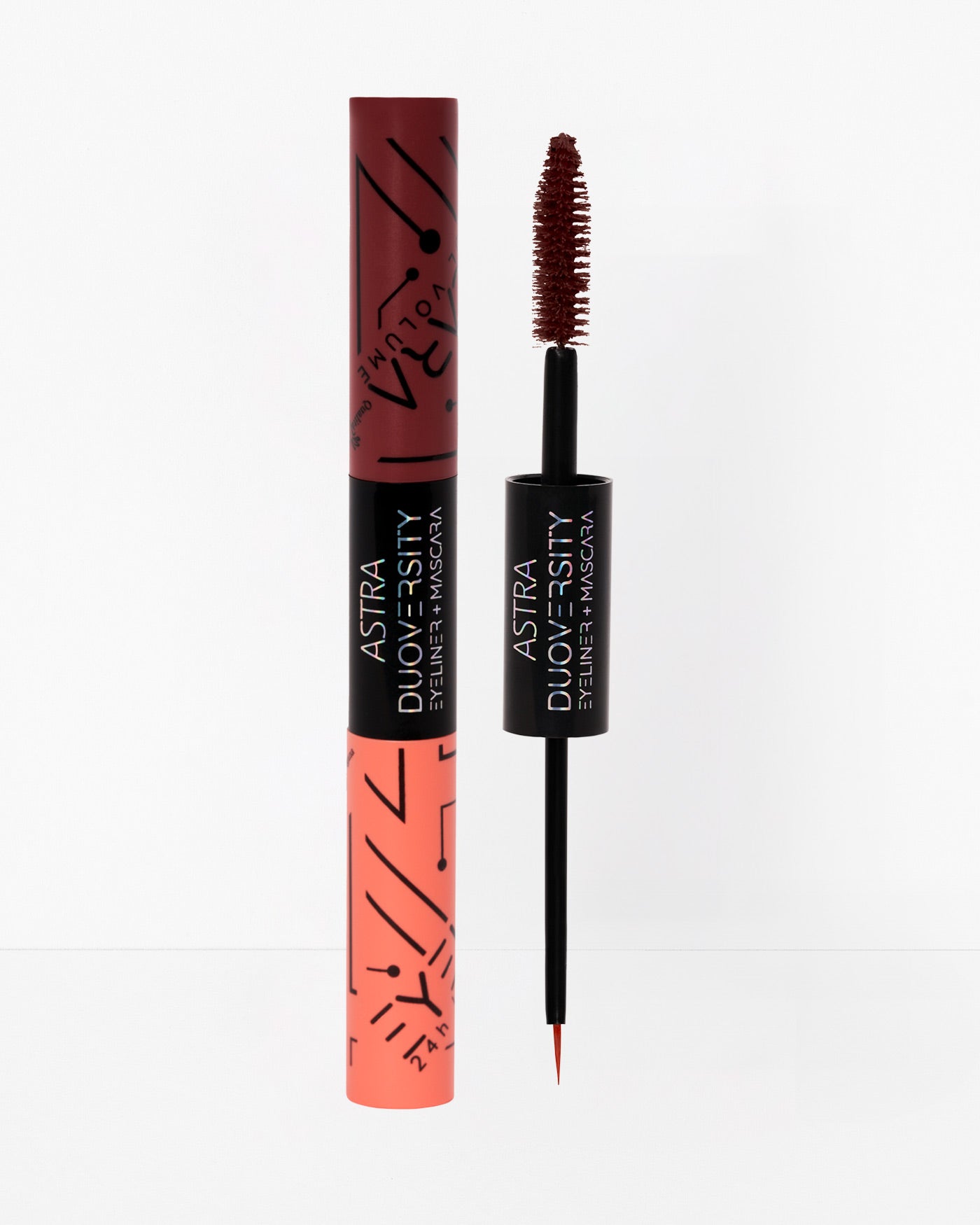 DUOVERSITY - Mascara + Eyeliner - 04 - Cloned Heart - Astra Make-Up
