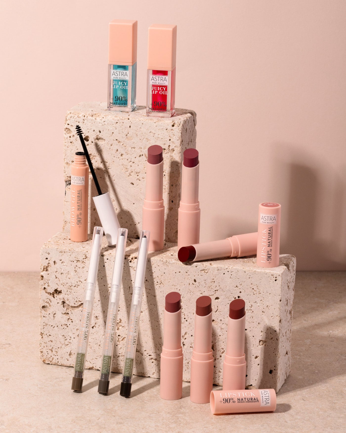 PURE BEAUTY BROW PENCIL - Matita Sopracciglia Retraibile - 01 - Blonde - Astra Make-Up