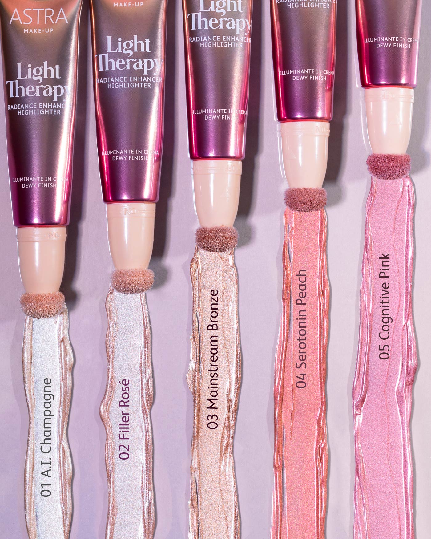 LIGHT THERAPY - Illuminante Blush Liquido - 04 - Serotonin Peach - Astra Make-Up