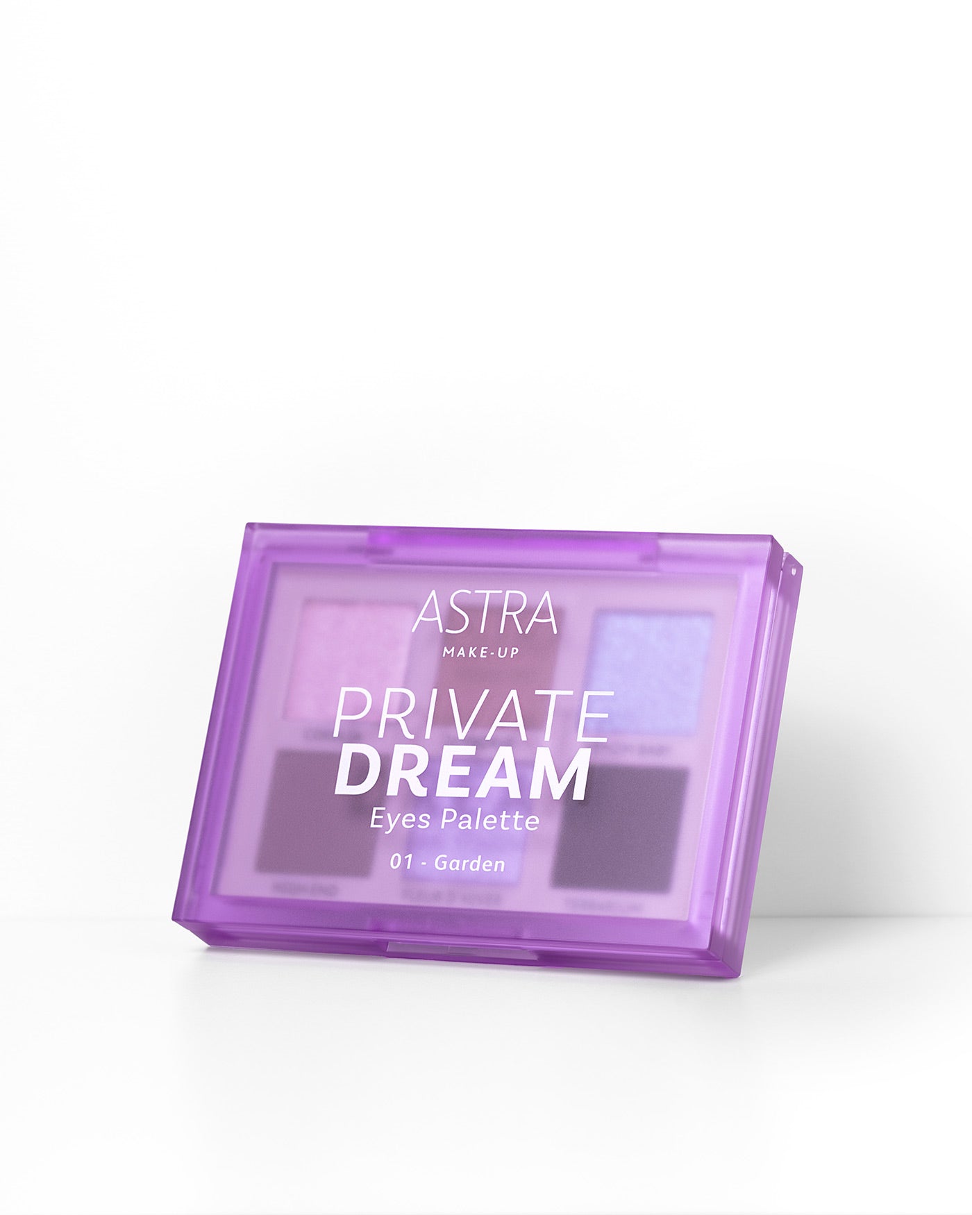 PRIVATE DREAM EYES PALETTE - Palette Occhi 6 Ombretti in polvere - 01 - Garden - Astra Make-Up