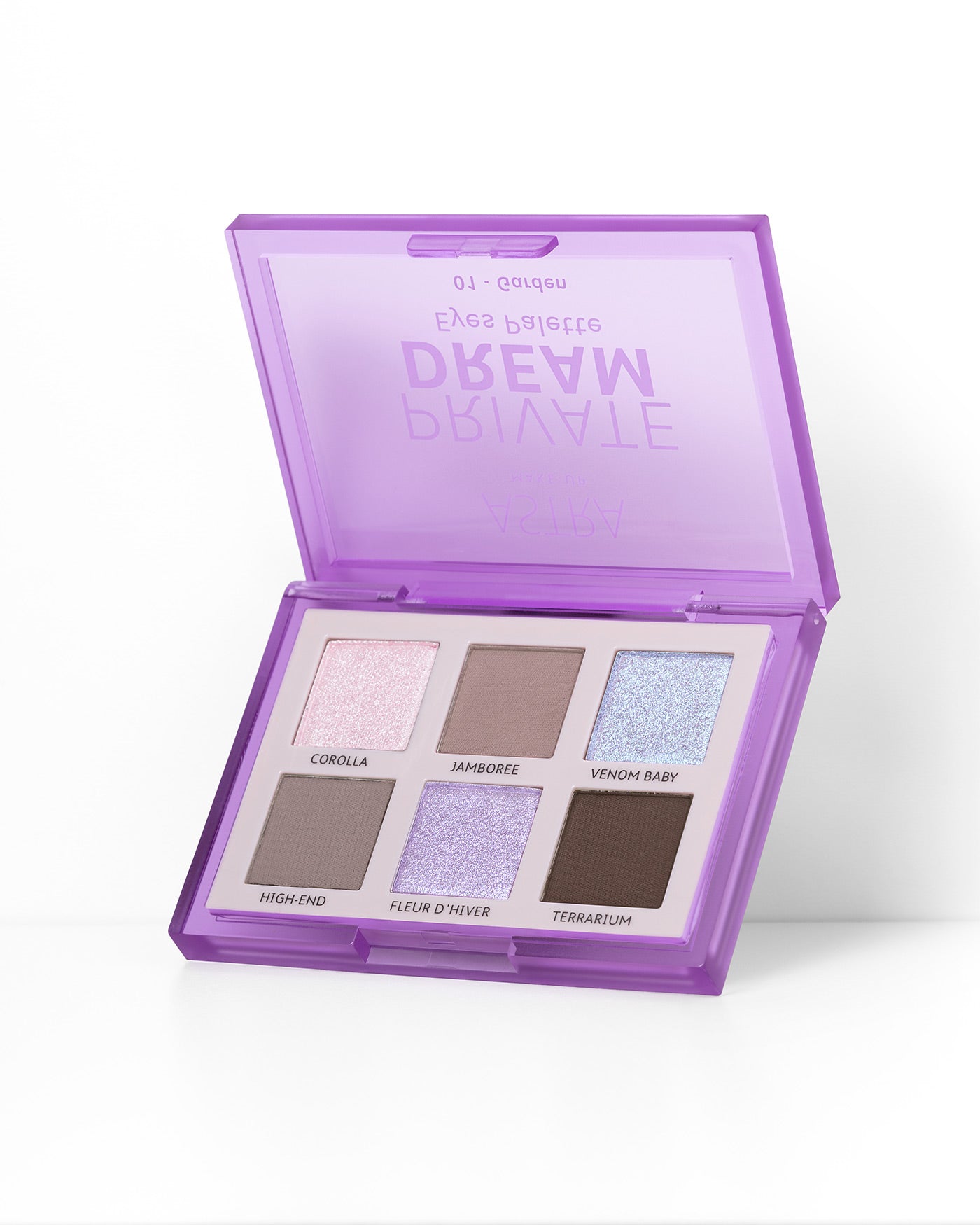 PRIVATE DREAM EYES PALETTE - Palette Occhi 6 Ombretti in polvere - 01 - Garden - Astra Make-Up