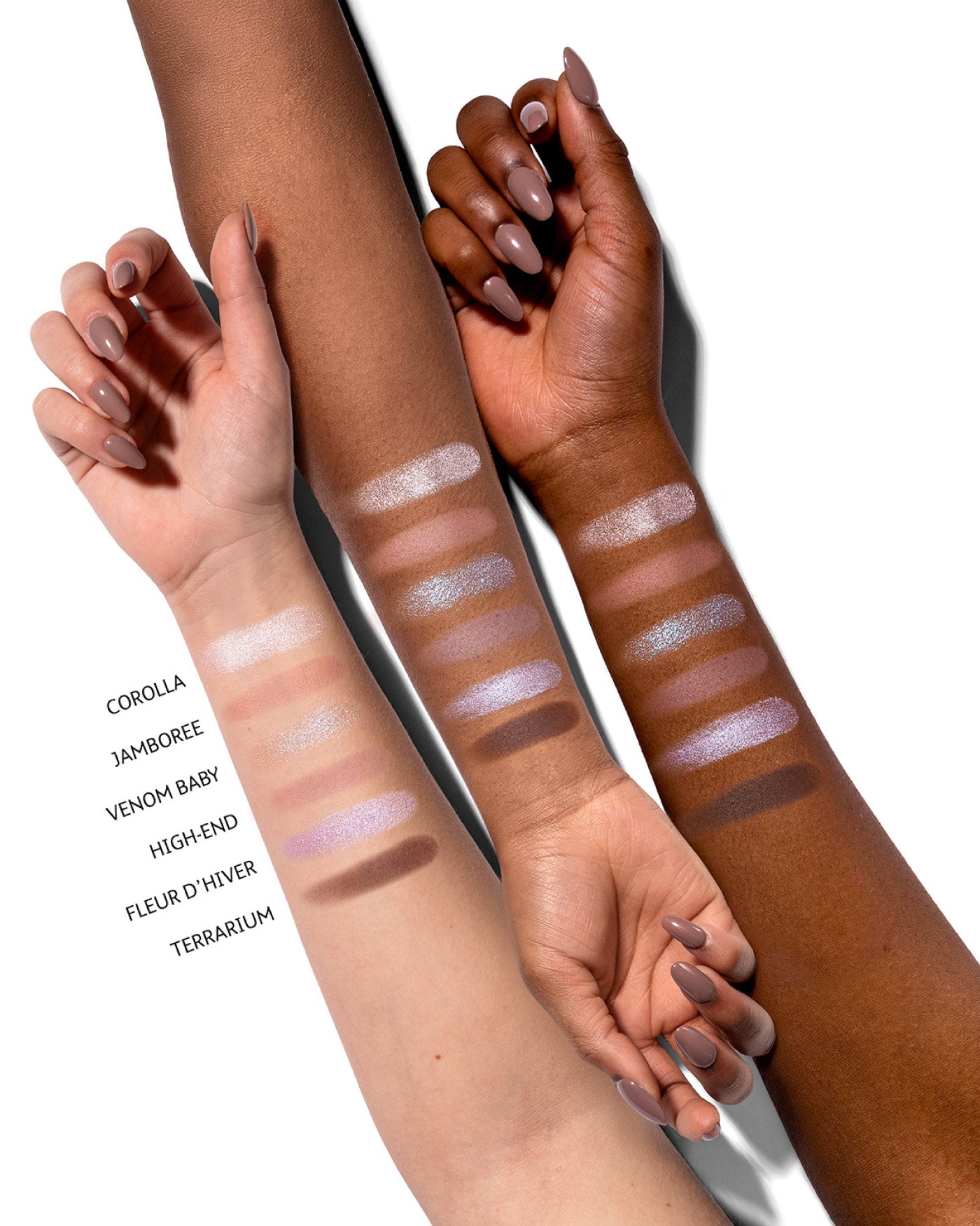 PRIVATE DREAM EYES PALETTE - Palette Occhi 6 Ombretti in polvere - 01 - Garden - Astra Make-Up