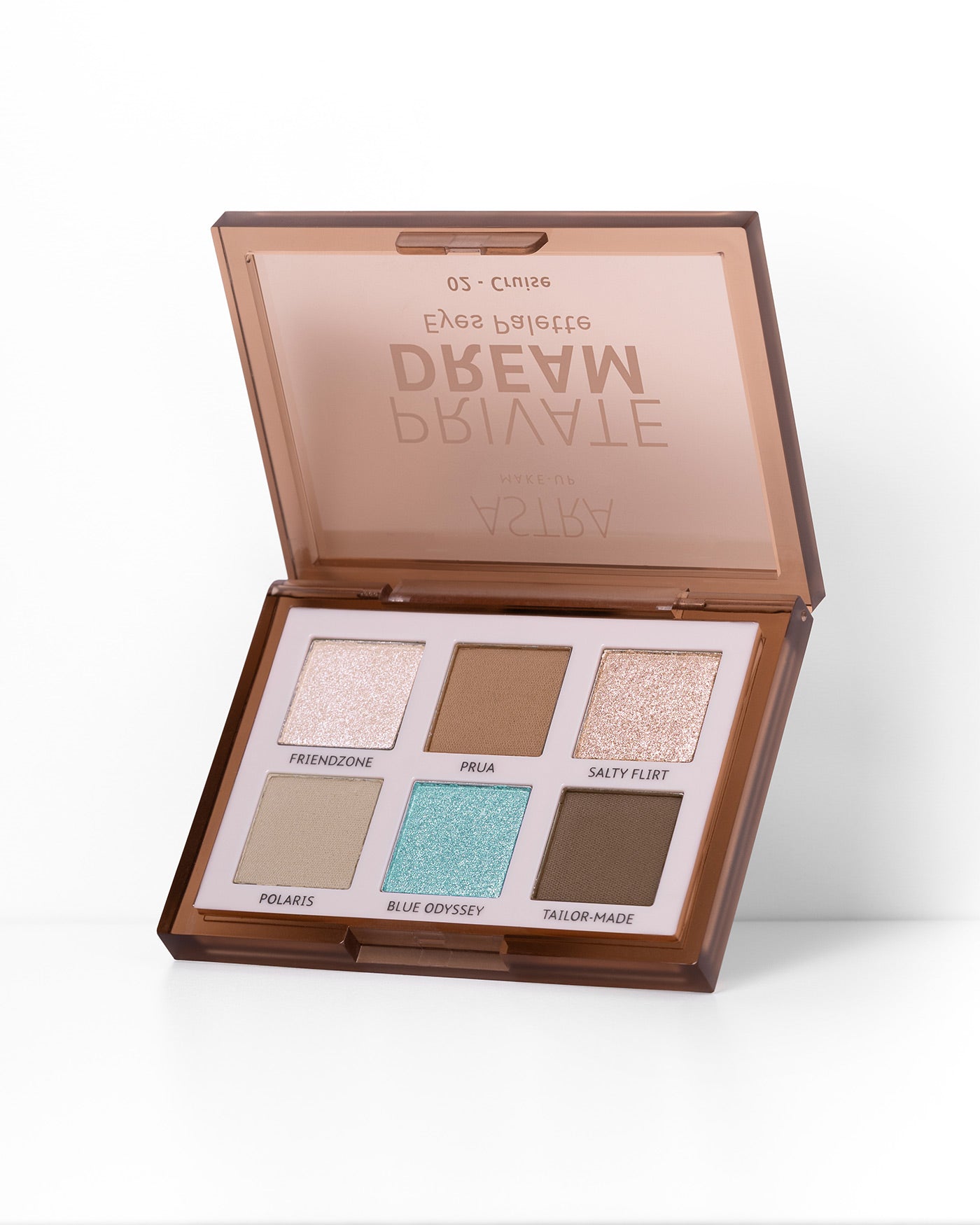 PRIVATE DREAM EYES PALETTE - Palette Occhi 6 Ombretti in polvere - 02 - Cruise - Astra Make-Up