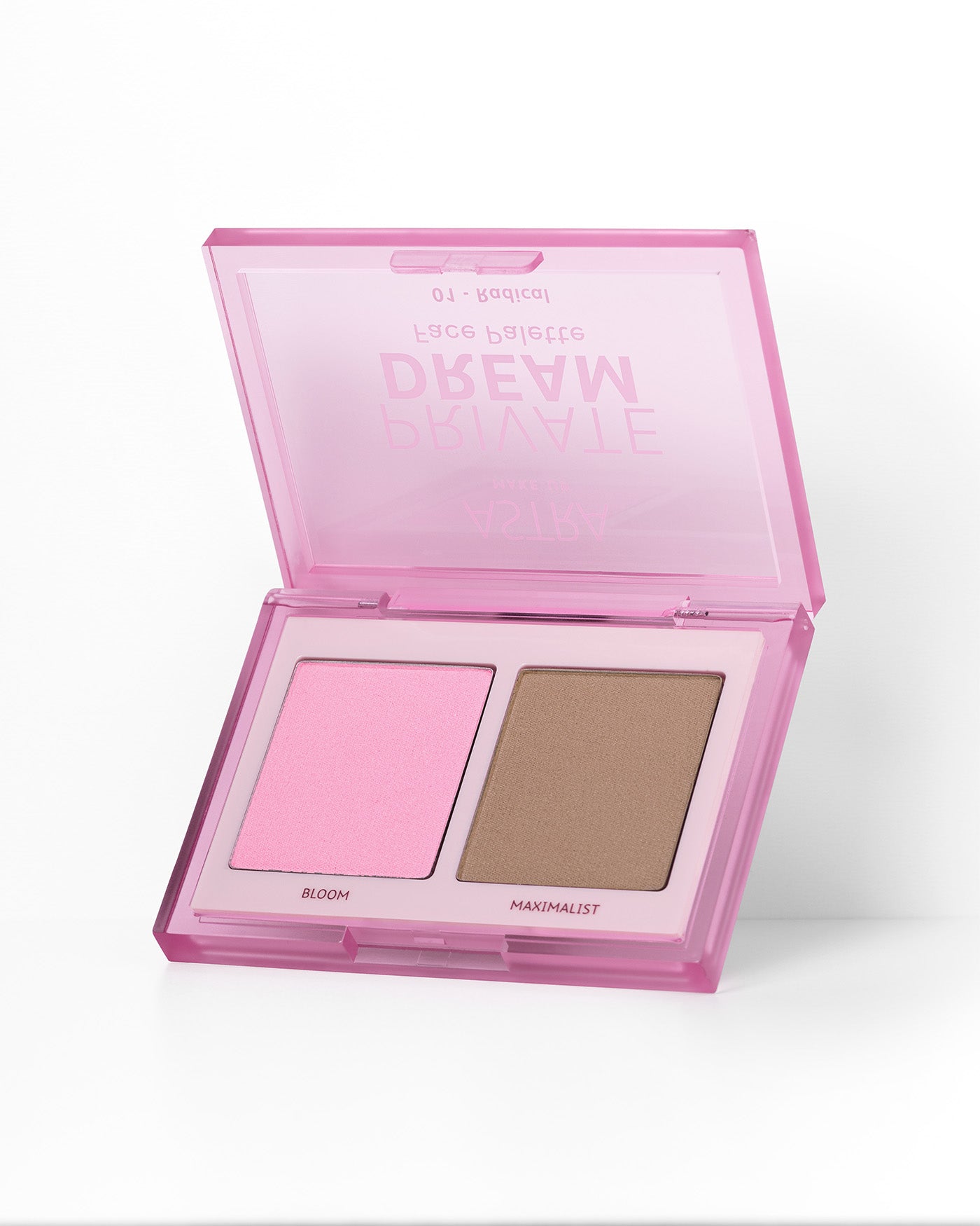 PRIVATE DREAM FACE PALETTE - Palette Viso Blush + Bronzer - 01 - Radical - Astra Make-Up