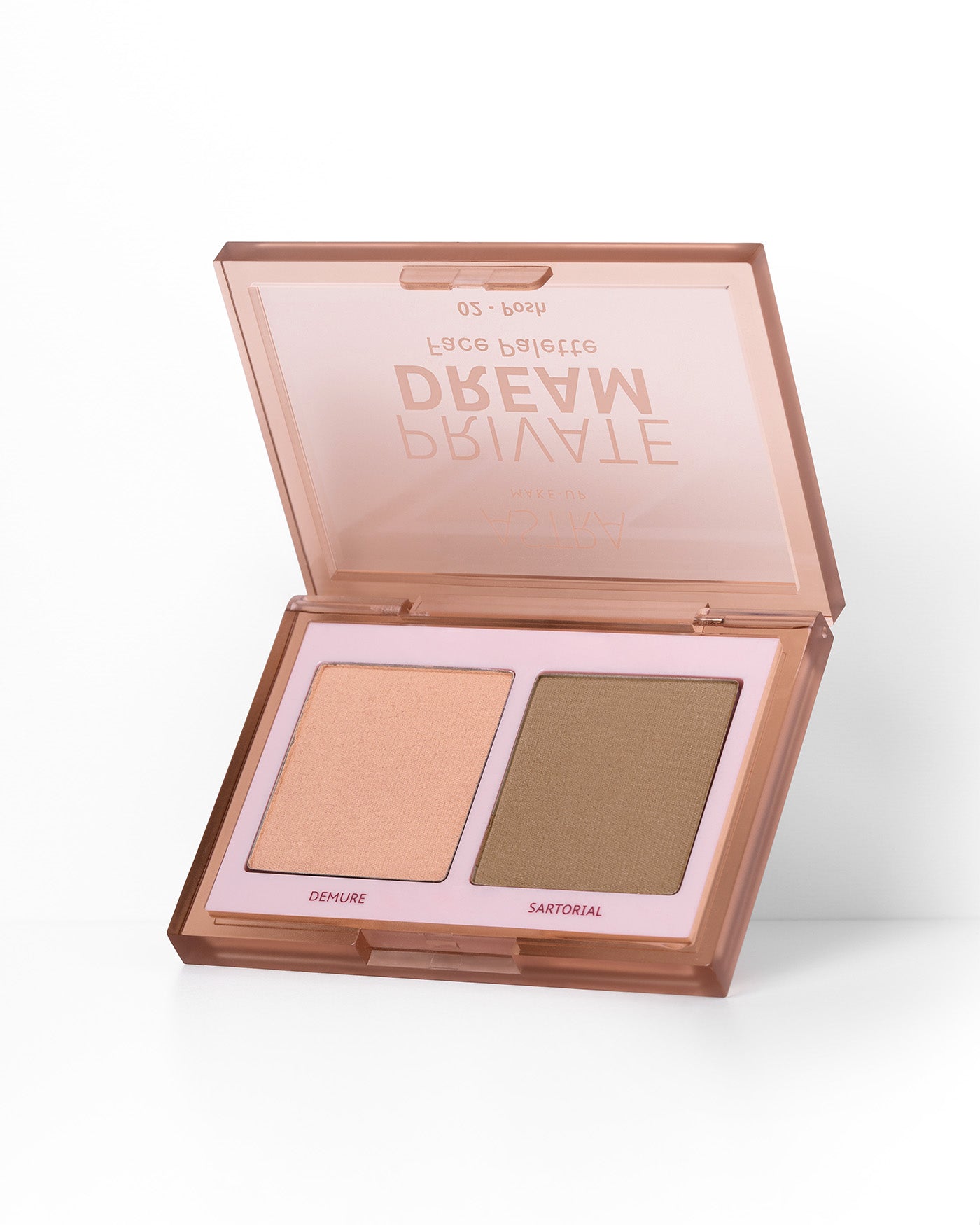 PRIVATE DREAM FACE PALETTE - Palette Viso Blush + Bronzer - 02 - Posh - Astra Make-Up