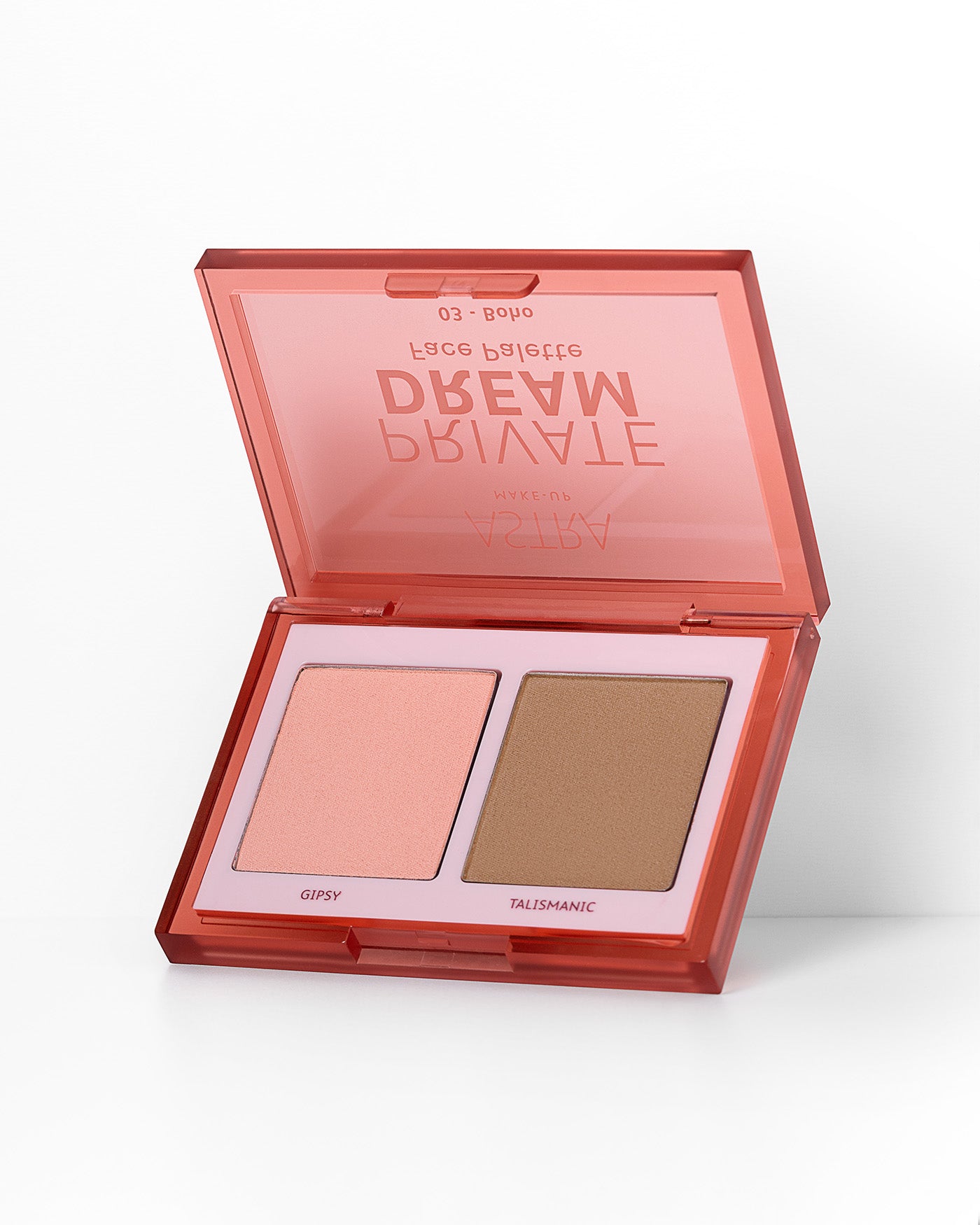 PRIVATE DREAM FACE PALETTE - Palette Viso Blush + Bronzer - 03 - Boho - Astra Make-Up