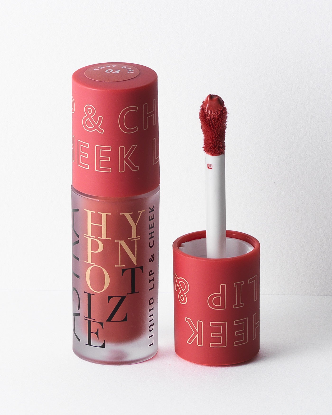 HYPNOTIZE LIQUID LIP & CHEEK - Rossetto Liquido + Blush - 03 - That Girl - Astra Make-Up