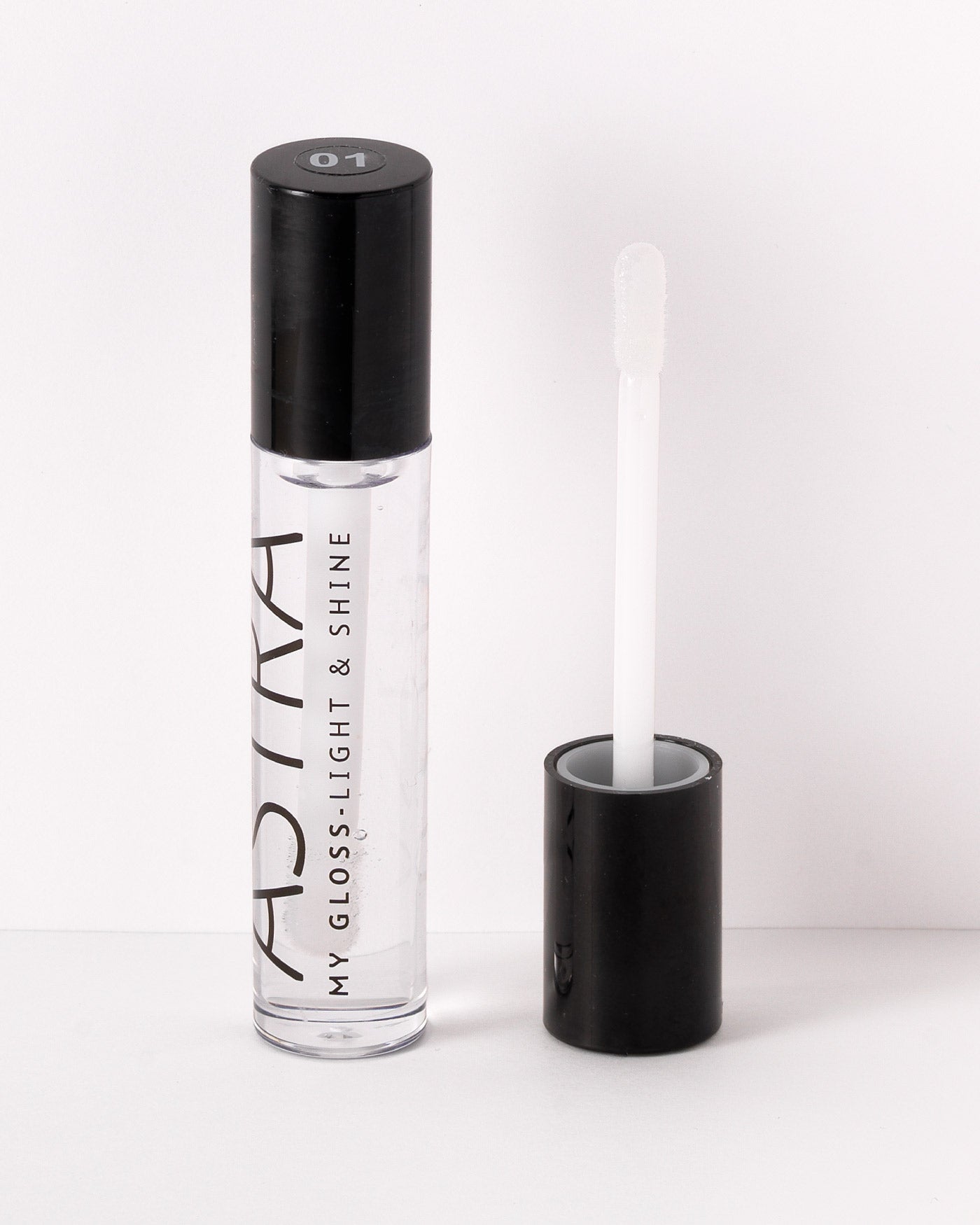 MY GLOSS LIGHT & SHINE - Lip Gloss Trasparente Ultra Brillante - 01 - Crystal trasparente - Astra Make-Up