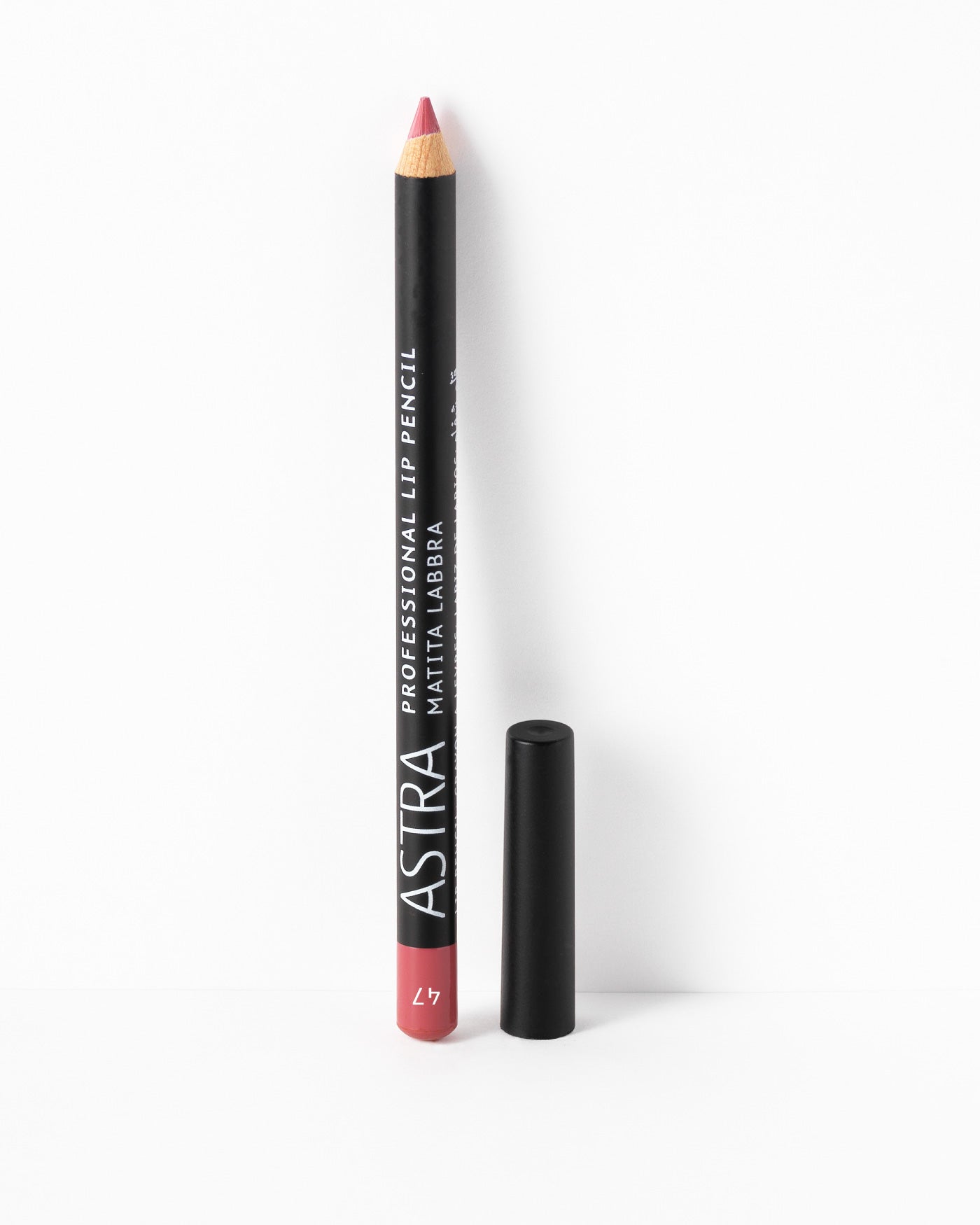 PROFESSIONAL LIP PENCIL - Matita Contorno Labbra - 47 - Gentle Petal - Astra Make-Up