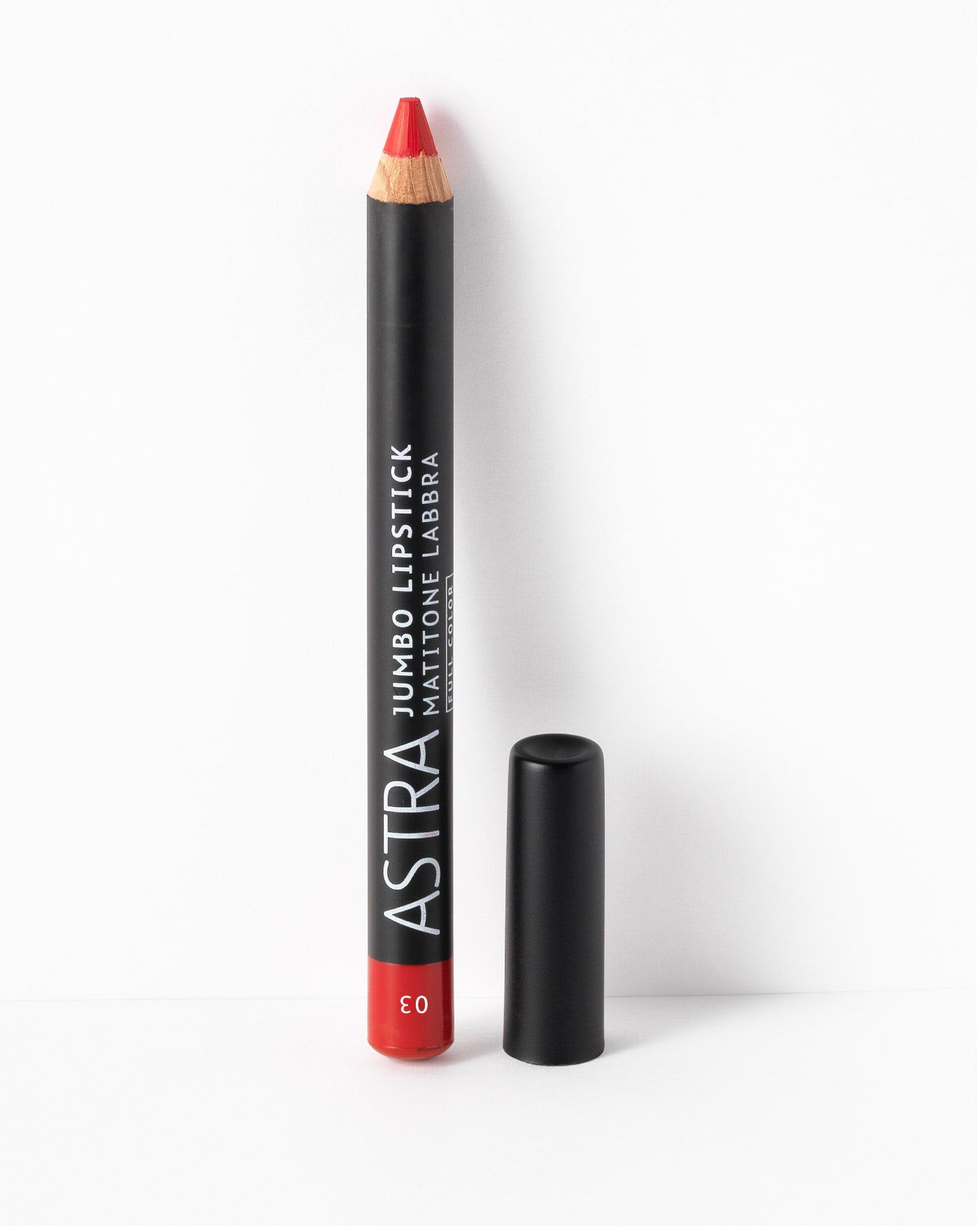 JUMBO LIPSTICK - Matitone Labbra Ultra-Cremoso - 03 - Red Stick - Astra Make-Up