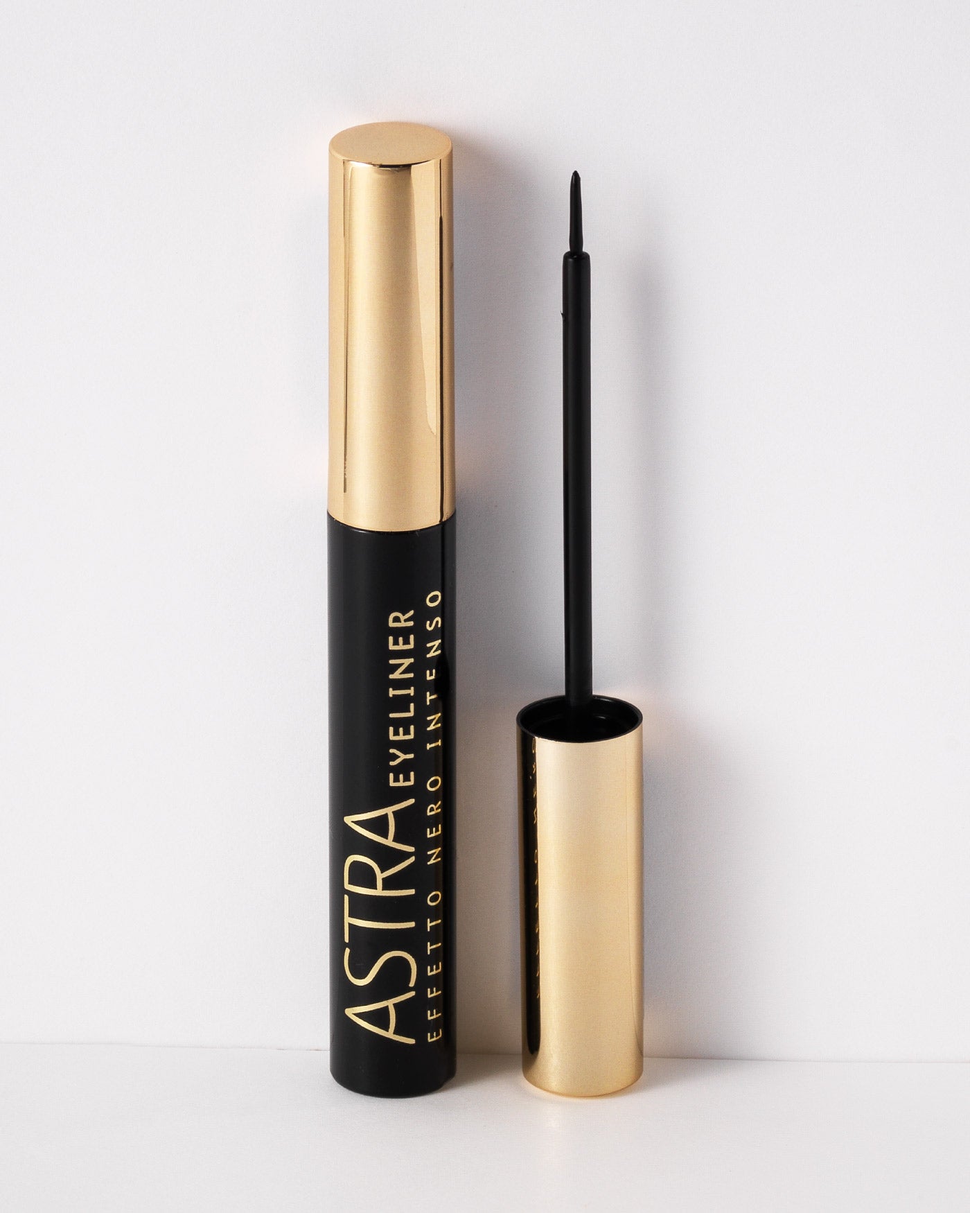 EYELINER - Eyeliner Liquido Nero Intenso Semi-Mat - 01 - Black - Astra Make-Up