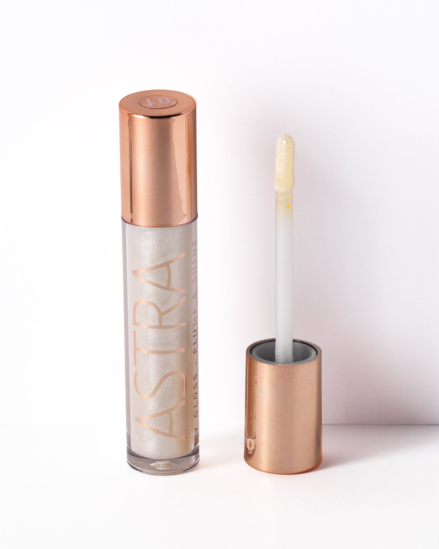 MY GLOSS PLUMP & SHINE - Lip Gloss Volumizzante Luminoso - 01 - Stardust - Astra Make-Up
