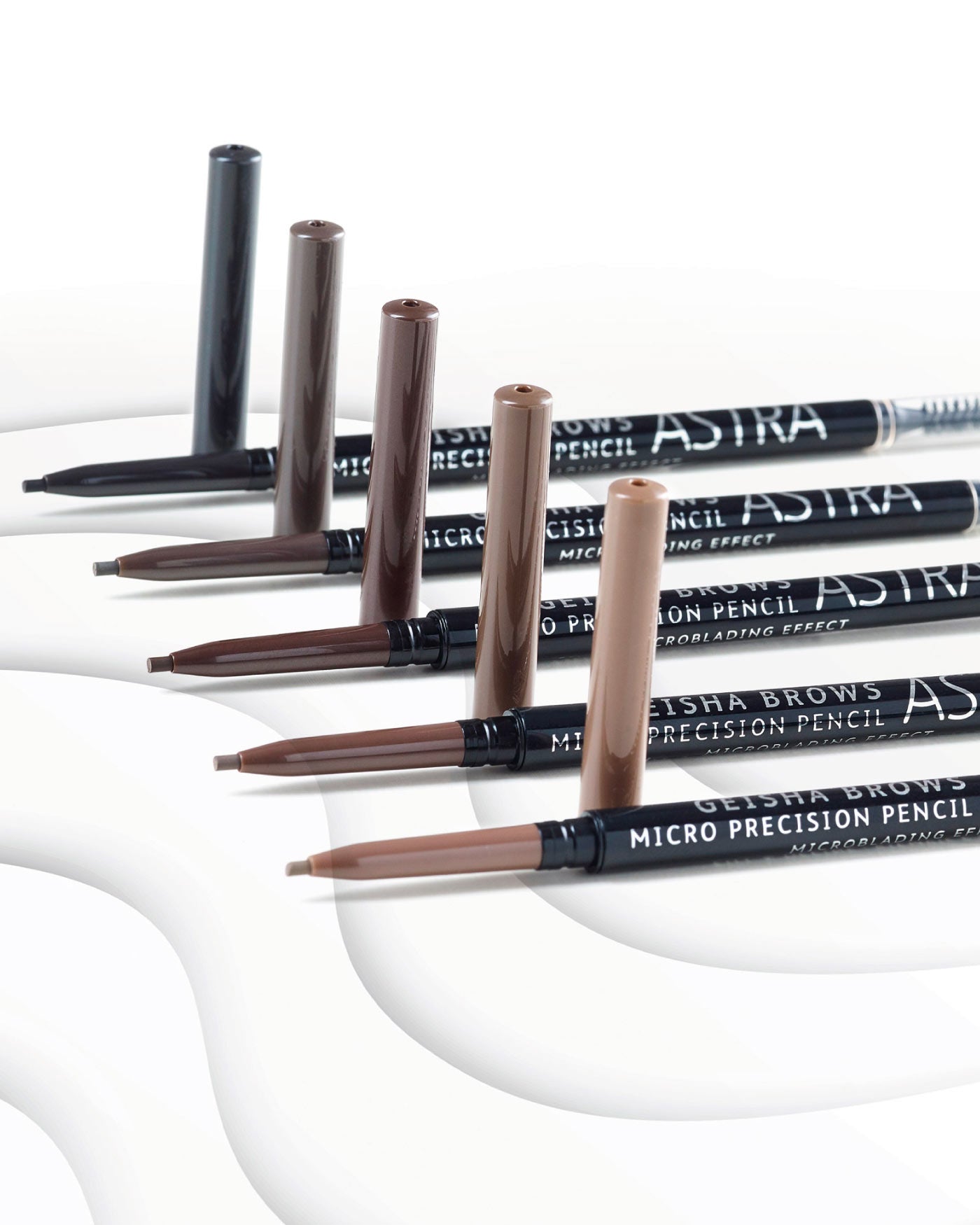 GEISHA BROWS MICRO PRECISION PENCIL - Matita Sopracciglia Ultra-sottile - 05 - Brunette - Astra Make-Up