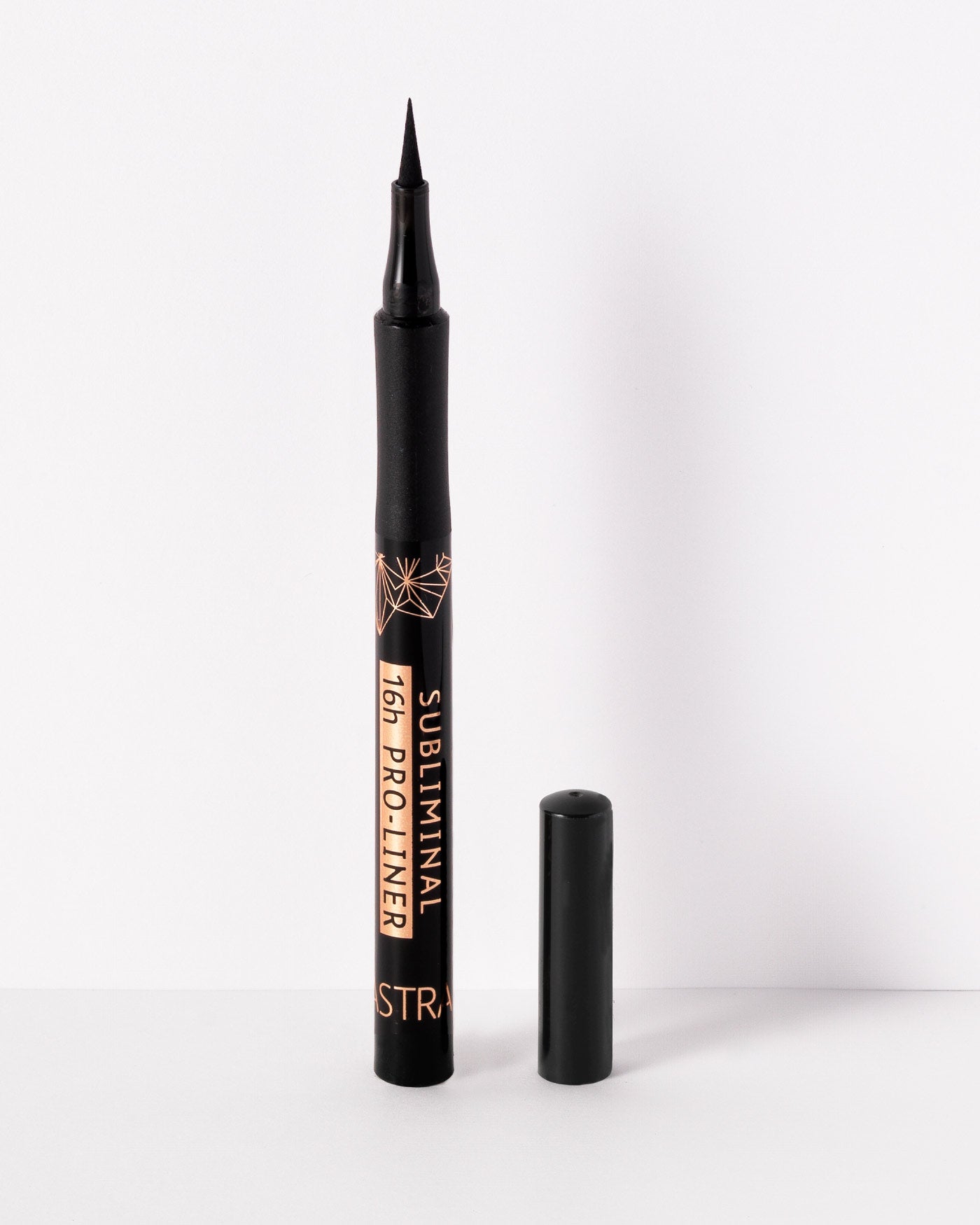 SUBLIMINAL 16H PRO-LINER - Eyeliner Nero Intenso Finish Mat - Black - Astra Make-Up