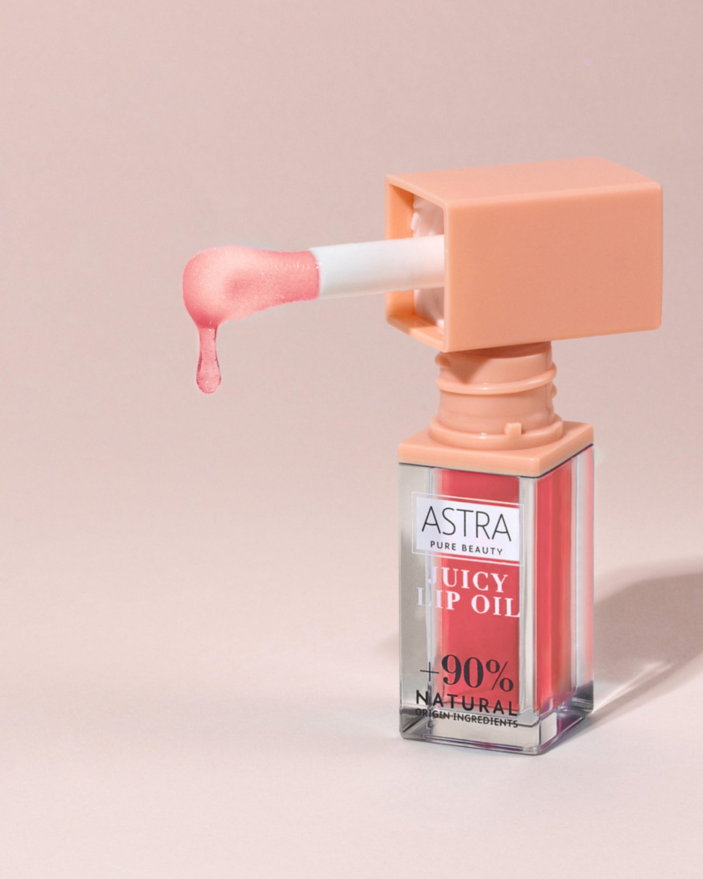 PURE BEAUTY JUICY LIP OIL - Olio Labbra Idratante Naturale - 01 - Peach - Astra Make-Up