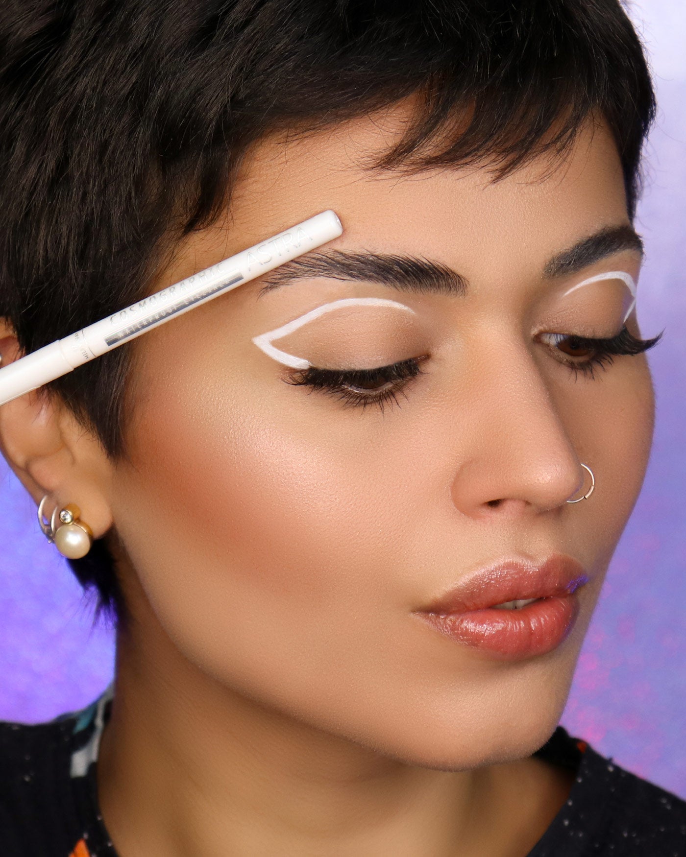 COSMOGRAPHIC - Matita Occhi Eyeliner Retraibile Waterproof - 07 - Milky Way - Astra Make-Up