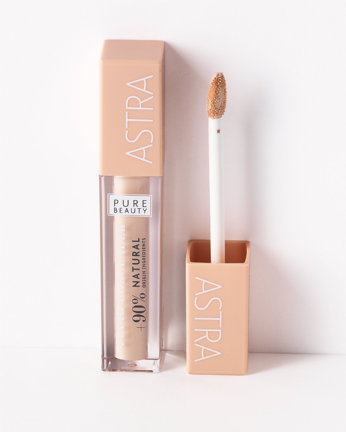 PURE BEAUTY FLUID CONCEALER - Correttore Fluido Naturale - 01 - Vanilla - Astra Make-Up
