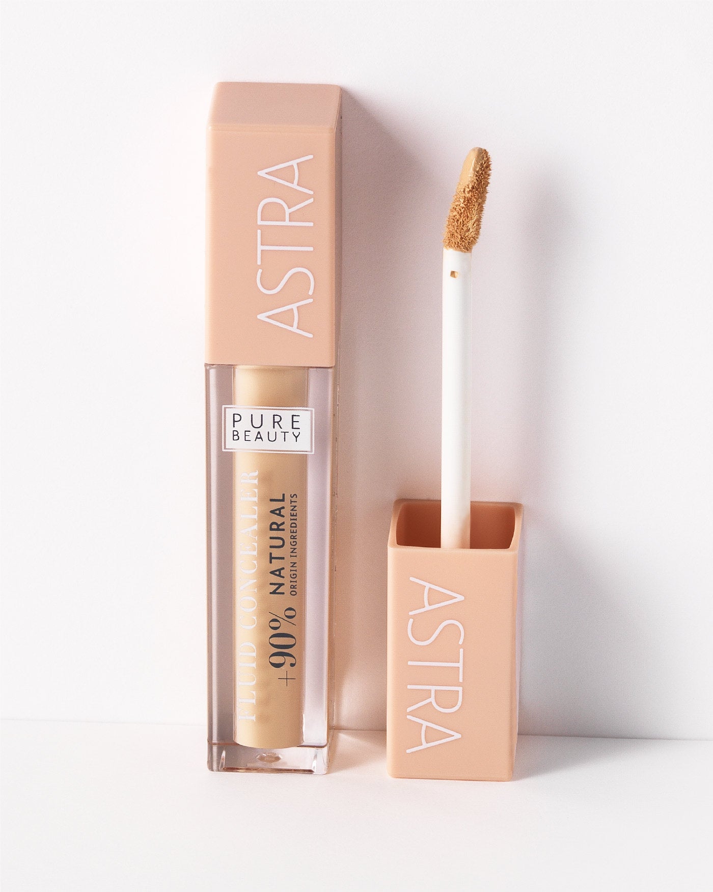 PURE BEAUTY FLUID CONCEALER - Correttore Fluido Naturale - 02 - Nut - Astra Make-Up
