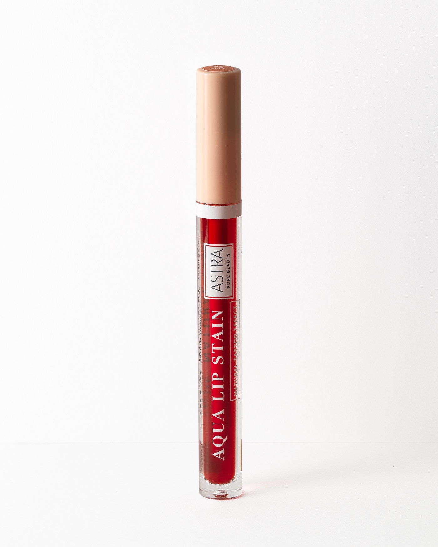 PURE BEAUTY AQUA LIP STAIN - Tinta Labbra Naturale - 02 - Juice - Astra Make-Up