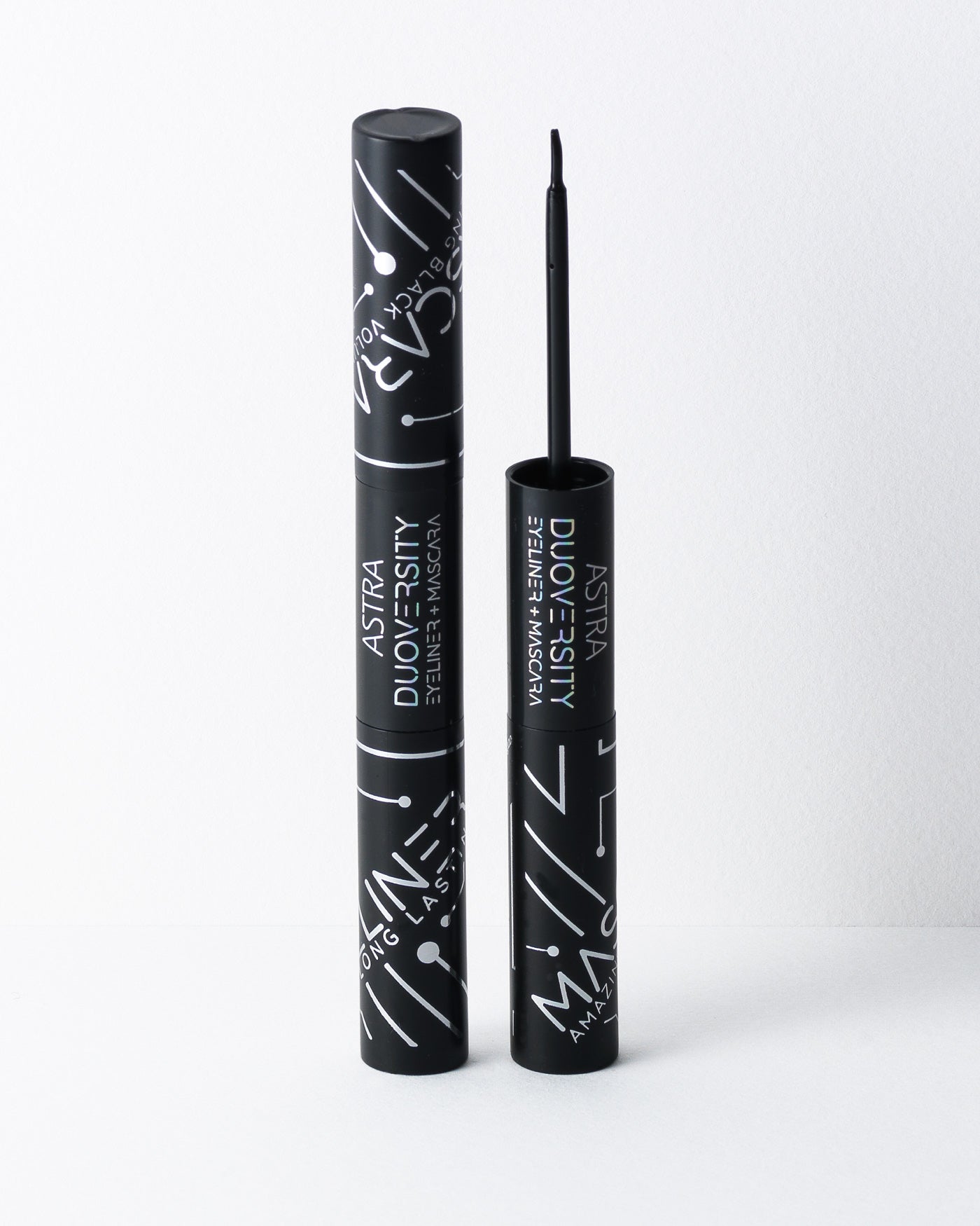 DUOVERSITY - Mascara + Eyeliner - 07 - Black Mirror - Astra Make-Up