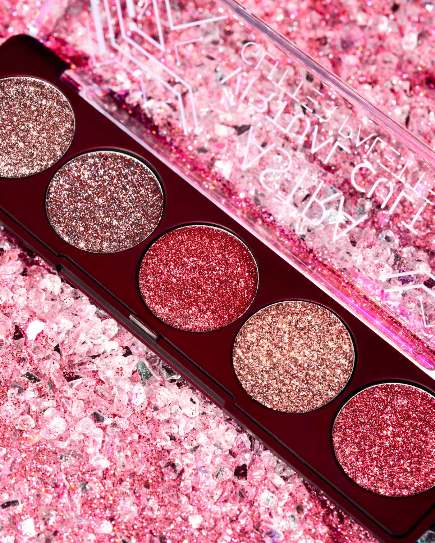 VIRTUAL CULT - Palette Occhi Glitter - 02 - Pink Metamorphosis - Astra Make-Up