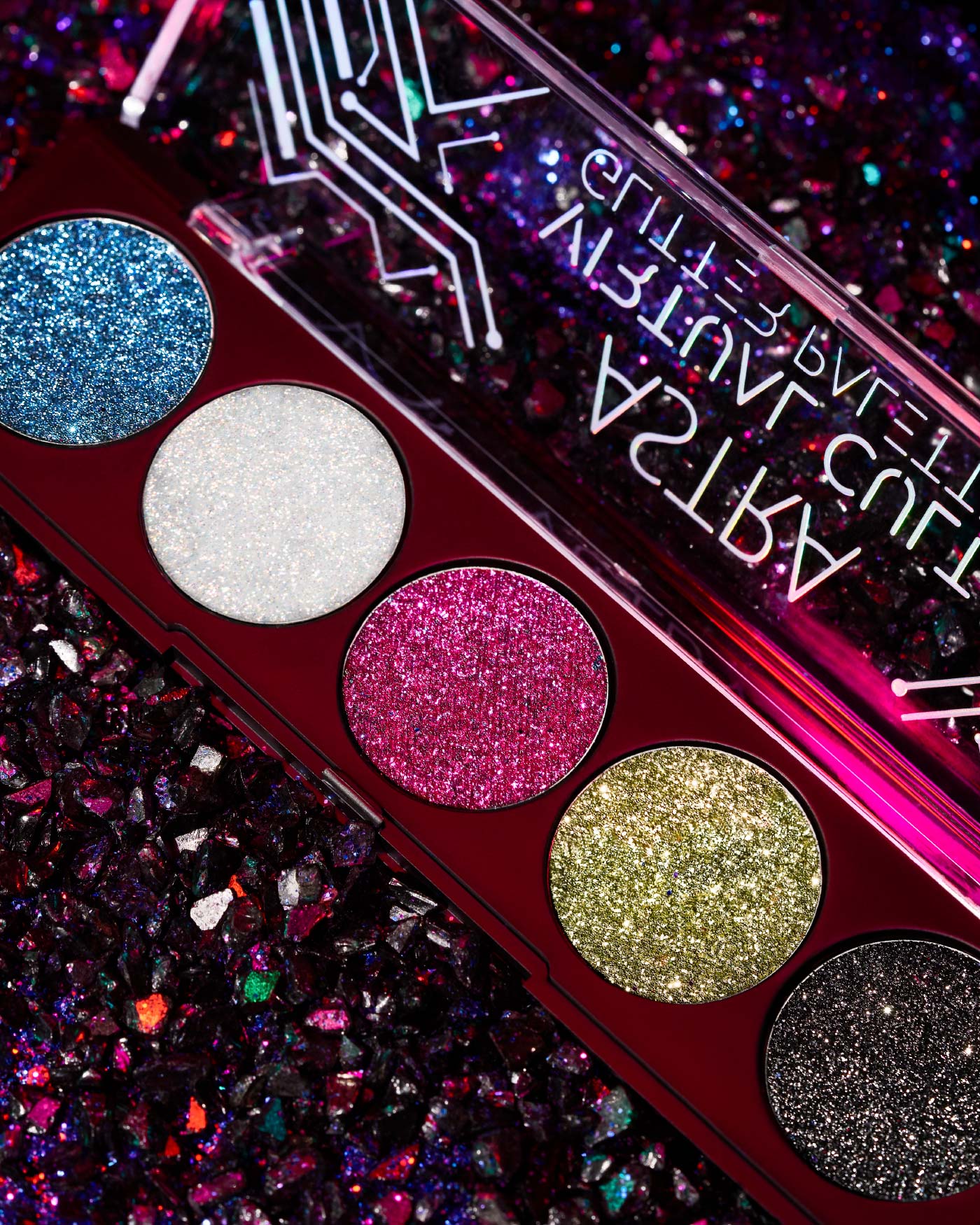 VIRTUAL CULT - Palette Occhi Glitter - 04 - Tokyo Paradigm - Astra Make-Up