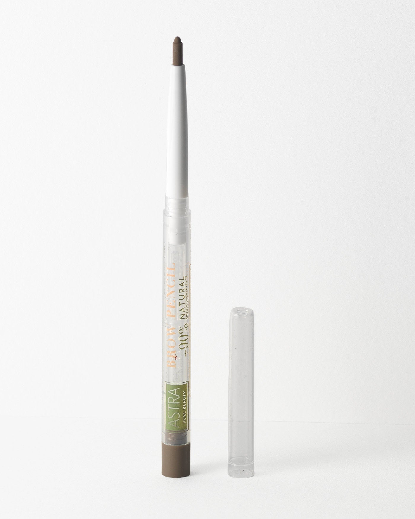 PURE BEAUTY BROW PENCIL - Matita Sopracciglia Retraibile - 02 - Brown - Astra Make-Up