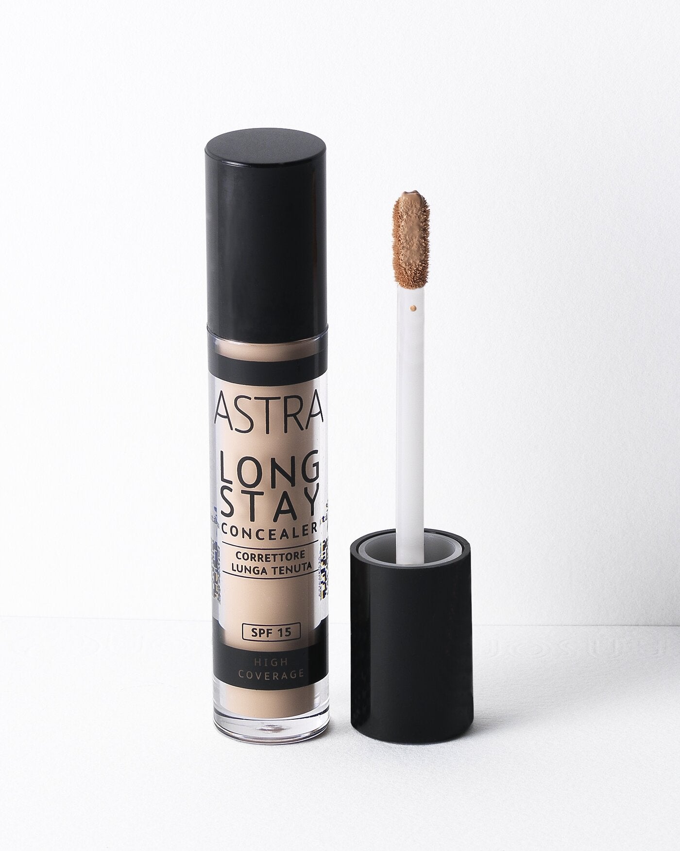 LONG STAY CONCEALER - Correttore Lunga Tenuta - 03C - Almond - Astra Make-Up