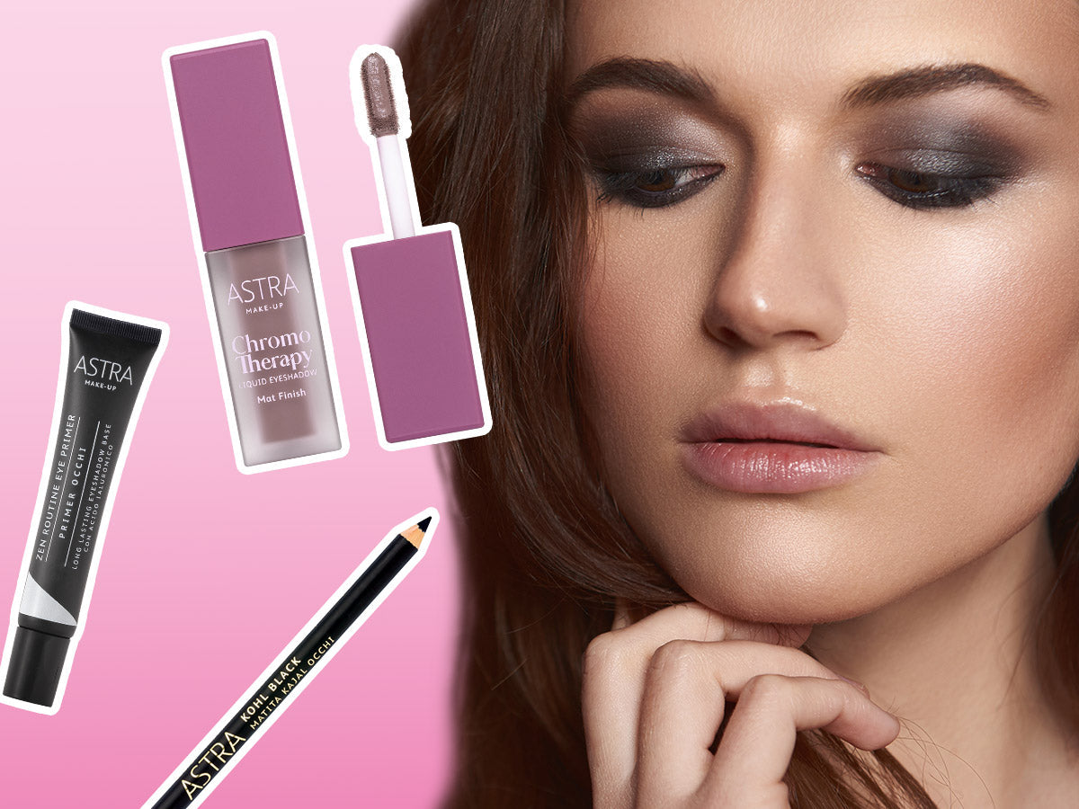 Il potere del trucco occhi Smokey Eyes: I segreti per uno sguardo intenso, di giorno e di sera - Astra Make-Up