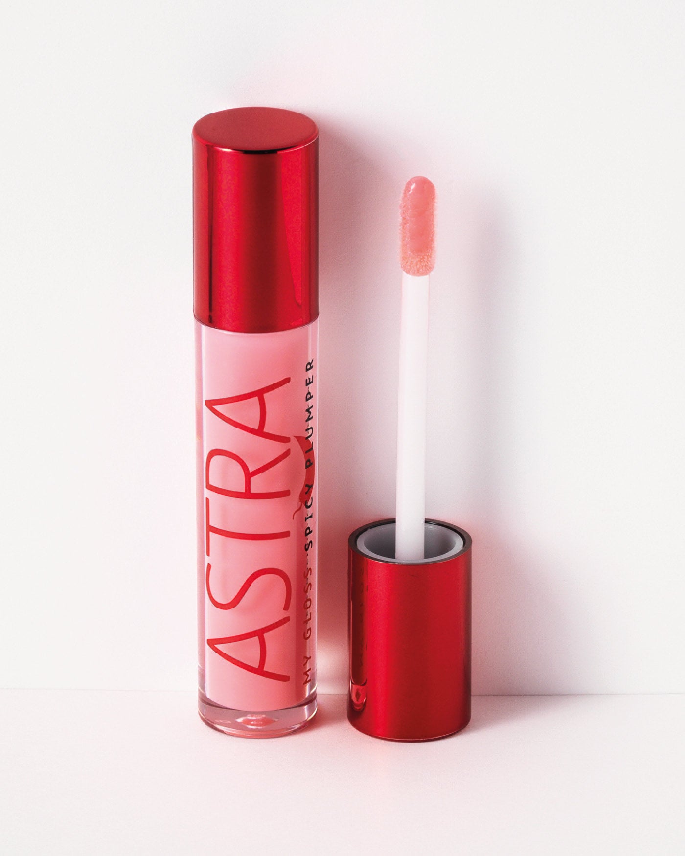 MY GLOSS SPICY PLUMPER - Lip Gloss Volumizzante Immediato - Clear/Pink - Astra Make-Up