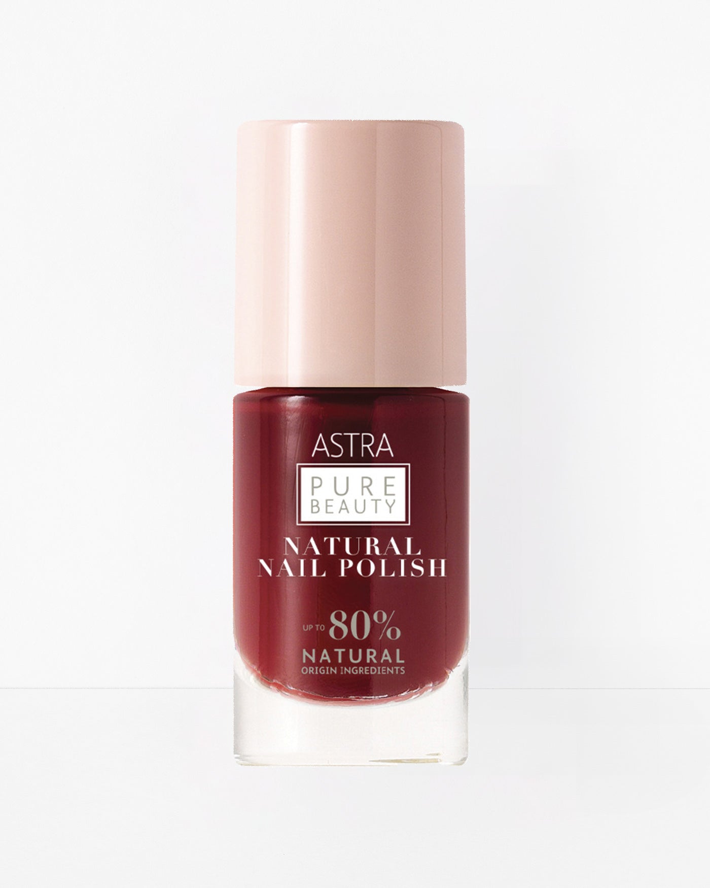 PURE BEAUTY NAIL POLISH - Smalto Unghie Naturale - 15 - Ruby Dust - Astra Make-Up