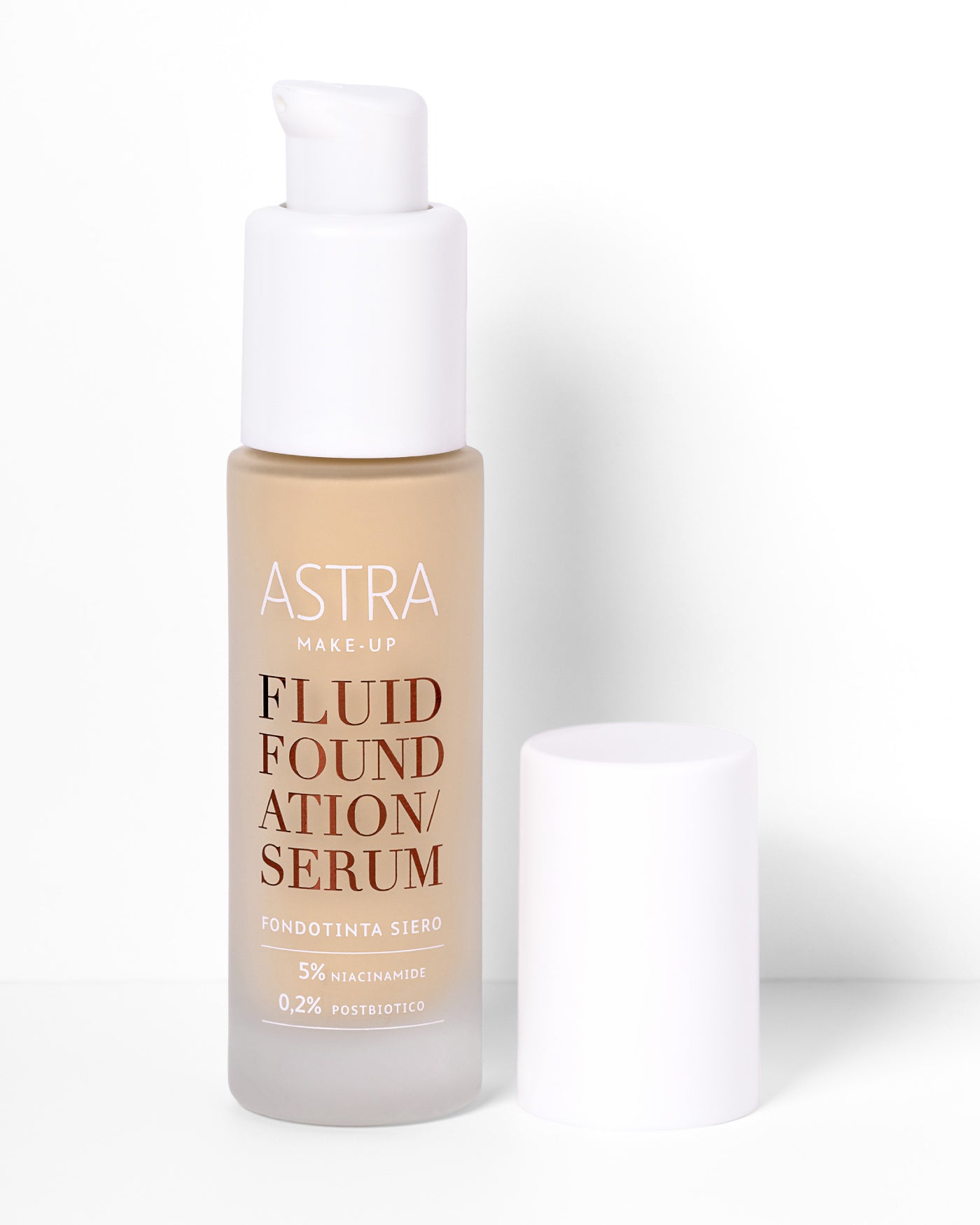 FLUID FOUNDATION SERUM - Fondotinta Siero Multifunzionale - Viso - Astra Make-Up