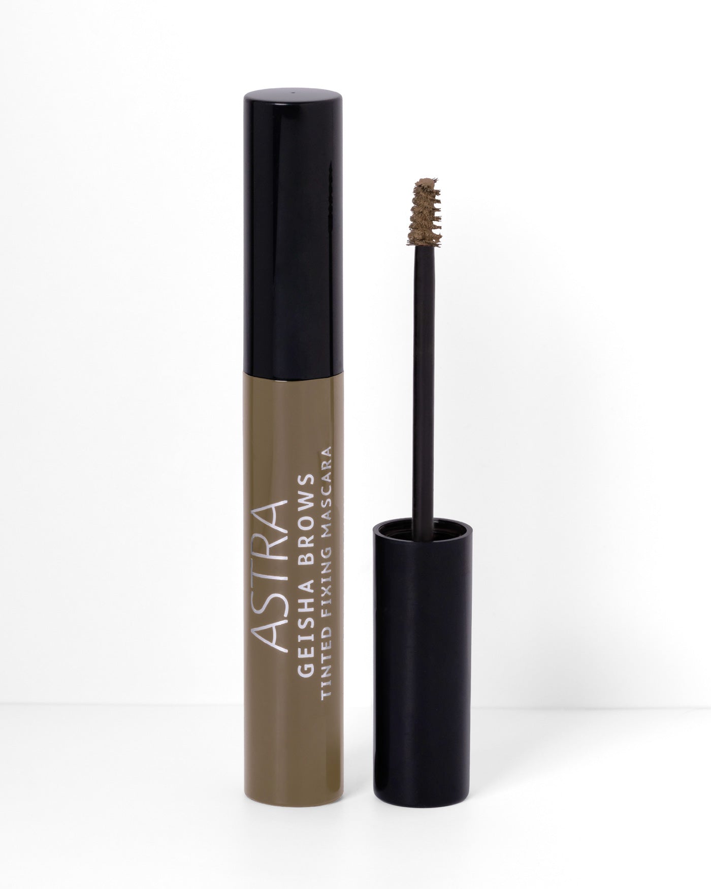 GEISHA BROWS TINTED FIXING MASCARA - Mascara Sopracciglia Definite - Geisha Brows - Astra Make-Up