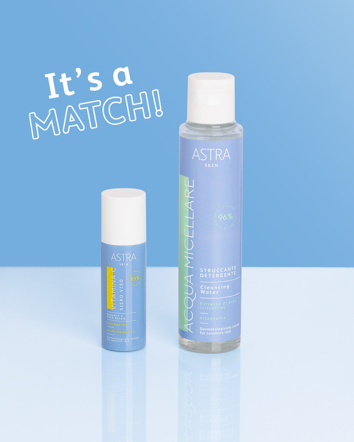 SET MATCH - Siero Vitamina C + Acqua Micellare - Tutti i prodotti - Astra Make-Up