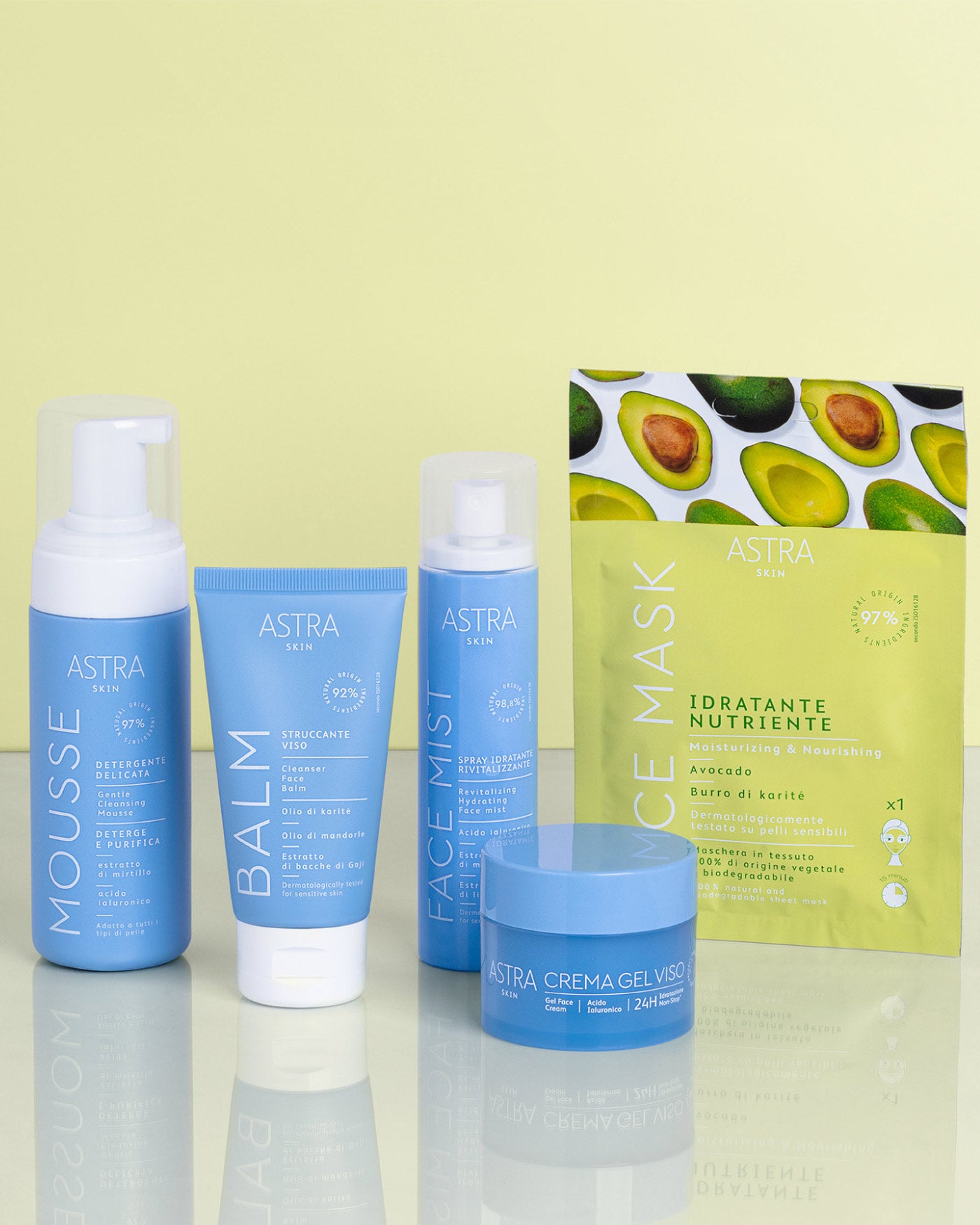 SET SKINCARE - Pelle Fresca e Idratata - Set Skincare - Astra Make-Up