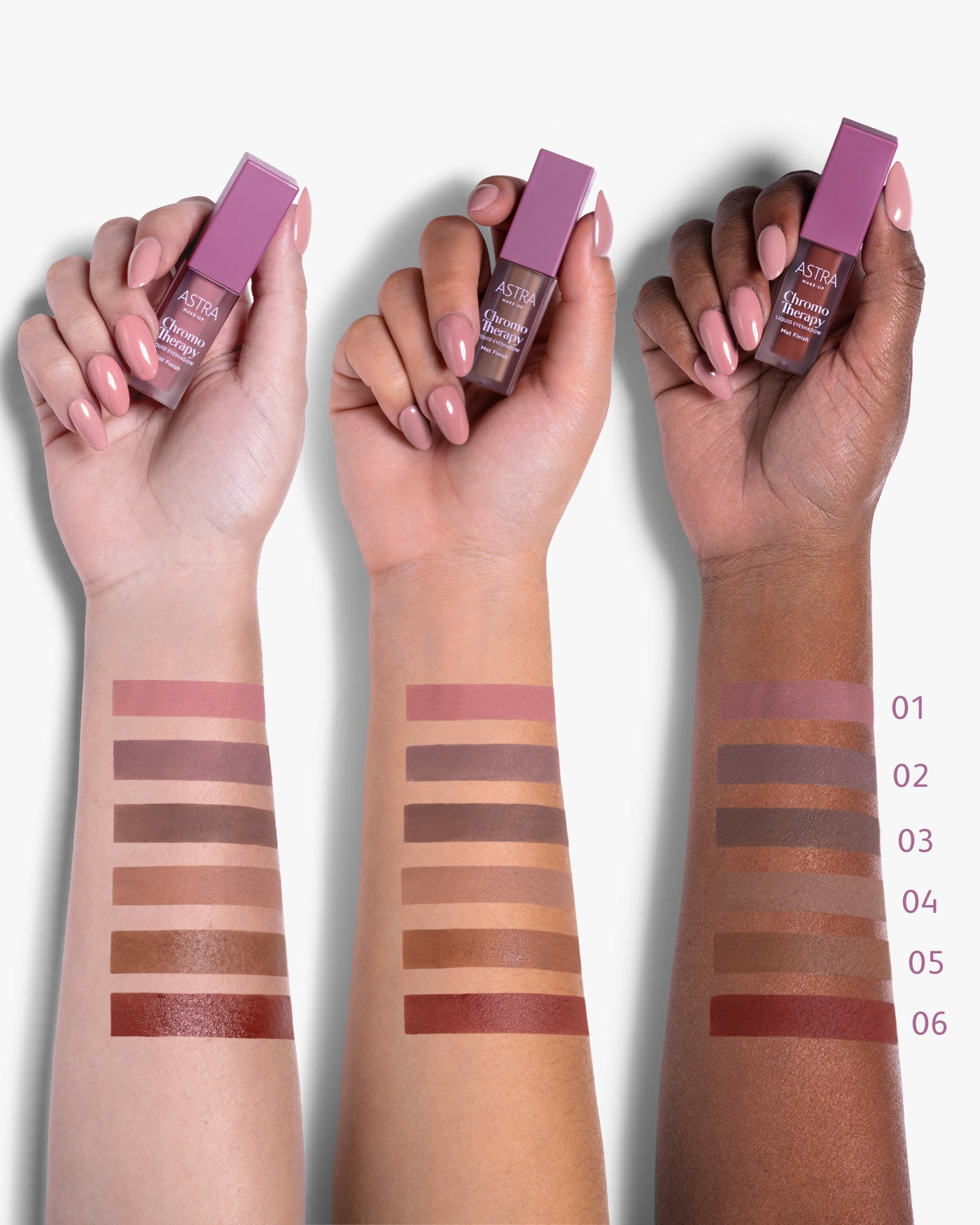 CHROMO THERAPY LIQUID EYESHADOW MAT FINISH - 02 - Velvet Entropy - Astra Make-Up