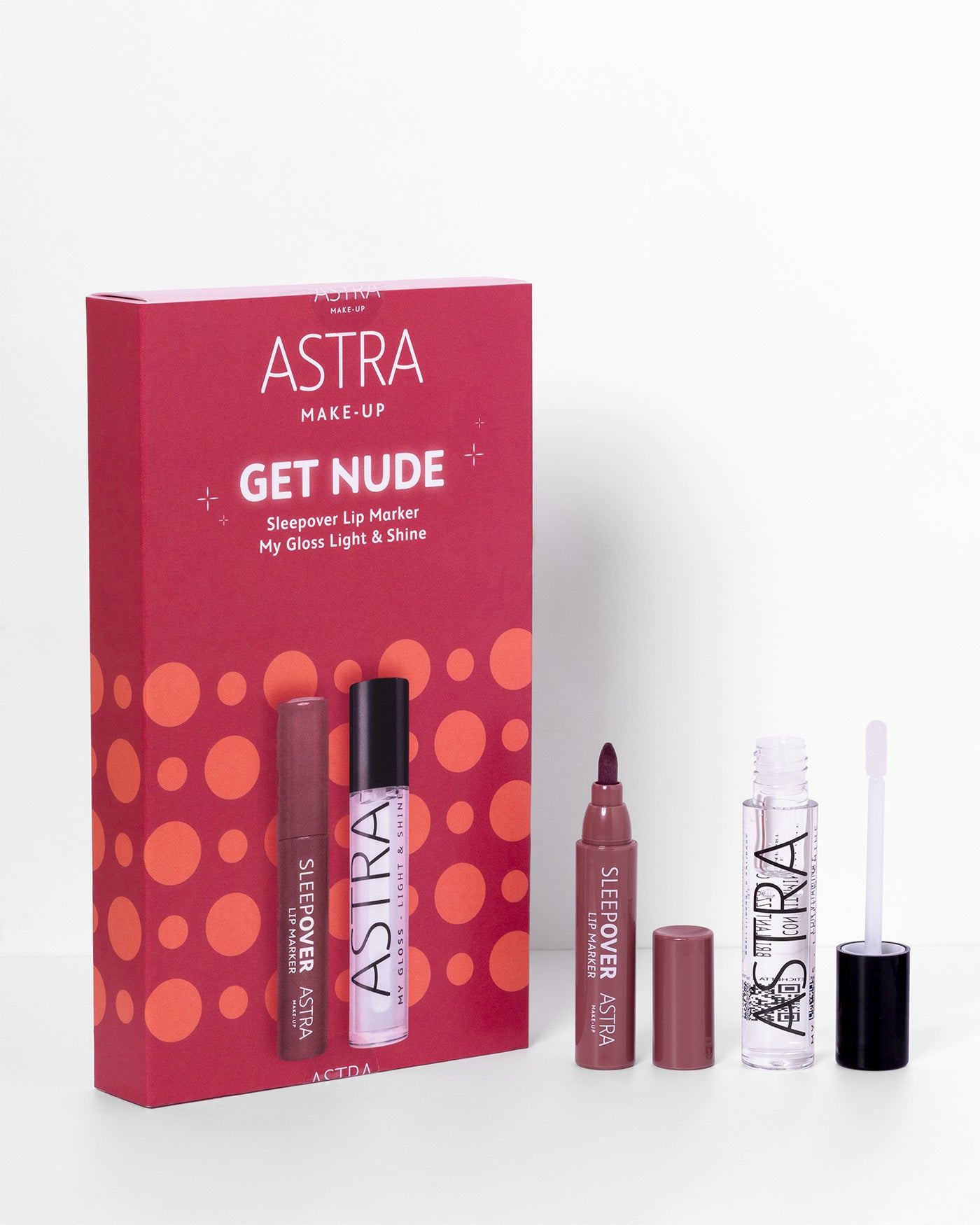 BOX - GET NUDE - Duo Pennarello Labbra + Gloss - Default Title - Astra Make-Up