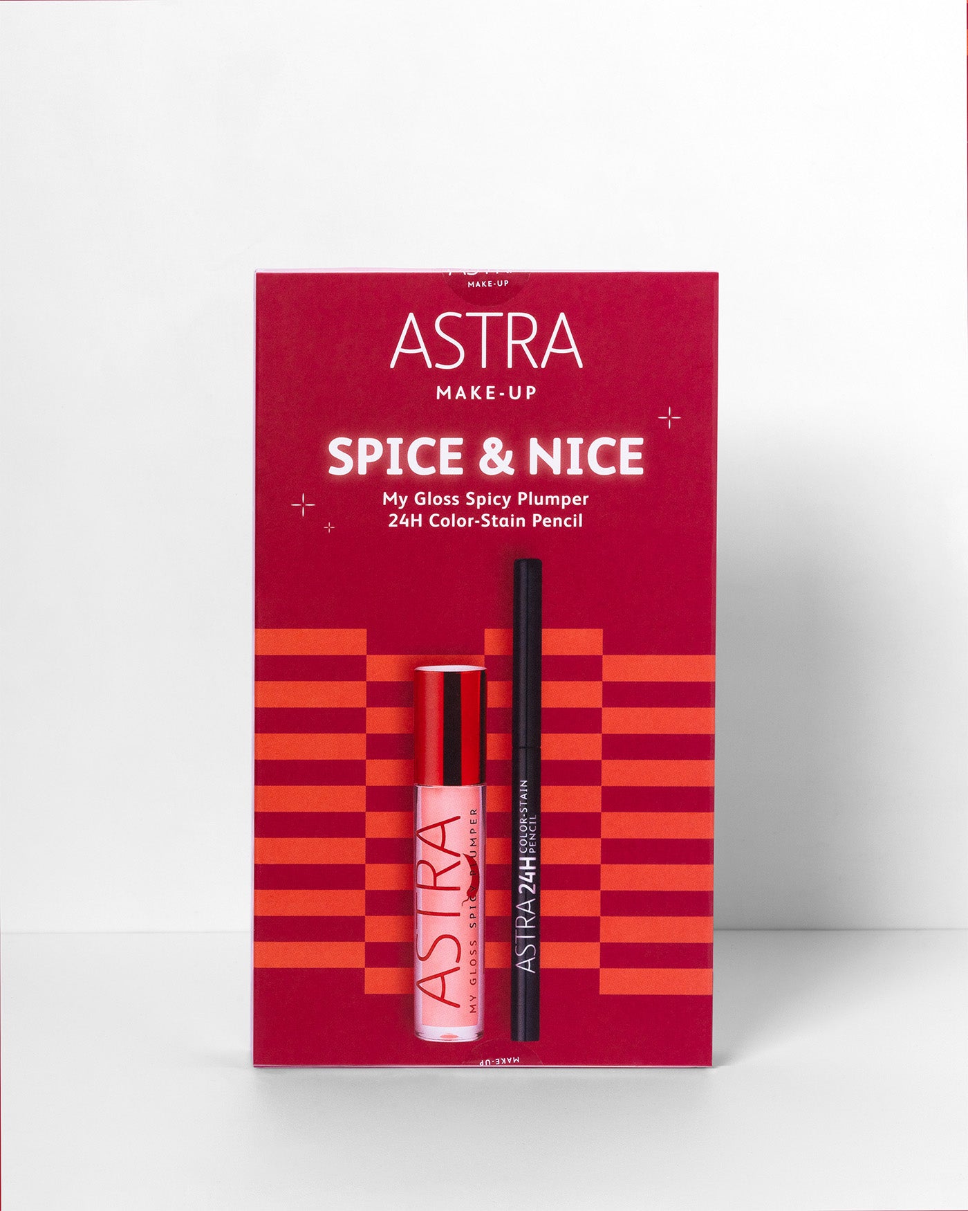 BOX - SPICY & NICE - Duo Gloss Volumizzante + Matita Occhi - Default Title - Astra Make-Up