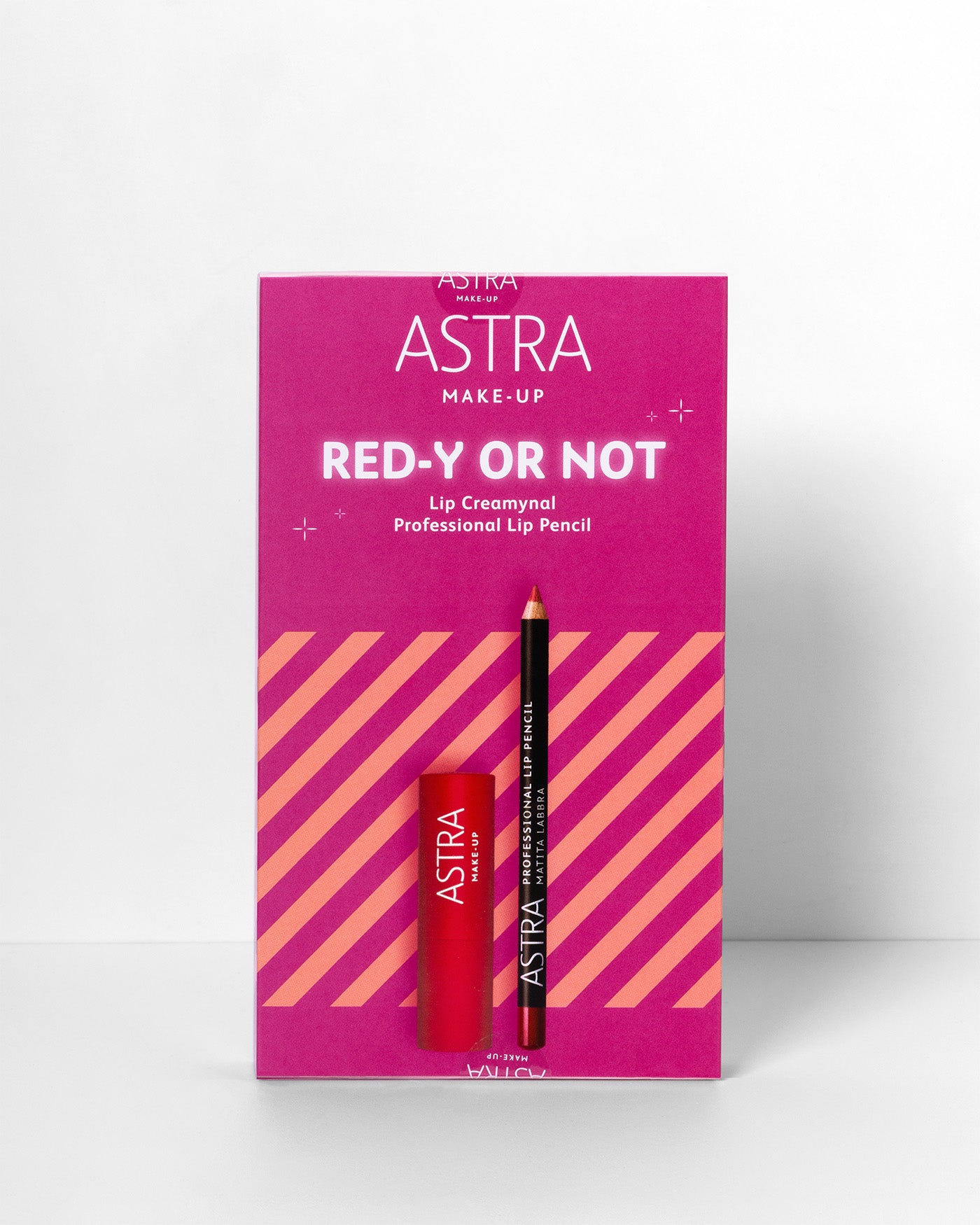 BOX - RED-Y OR NOT - Duo Rossetto + Matita Labbra - Default Title - Astra Make-Up