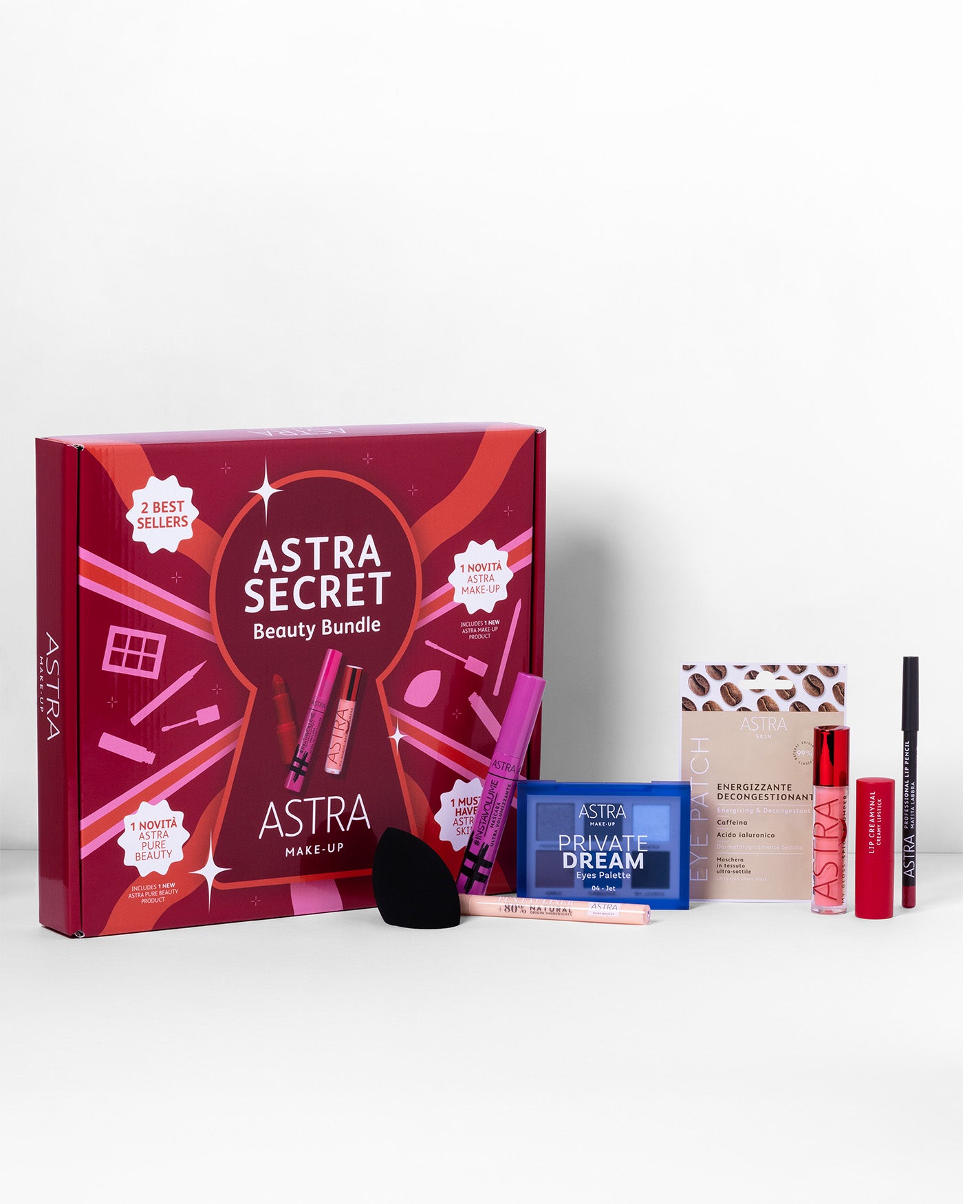BOX - ASTRA SECRET BEAUTY BUNDLE - 8 Prodotti Mix - Default Title - Astra Make-Up
