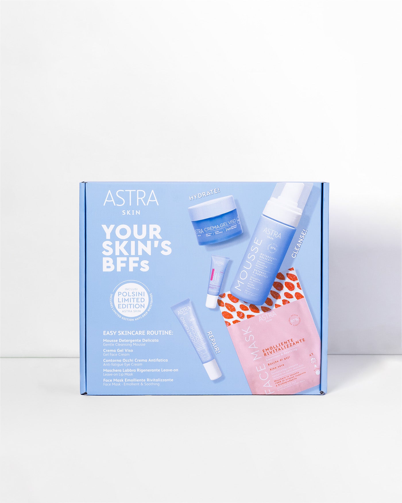 BOX - ASTRA SKIN: YOUR SKIN'S BFFs - 6 Prodotti Skincare Completa - Default Title - Astra Make-Up